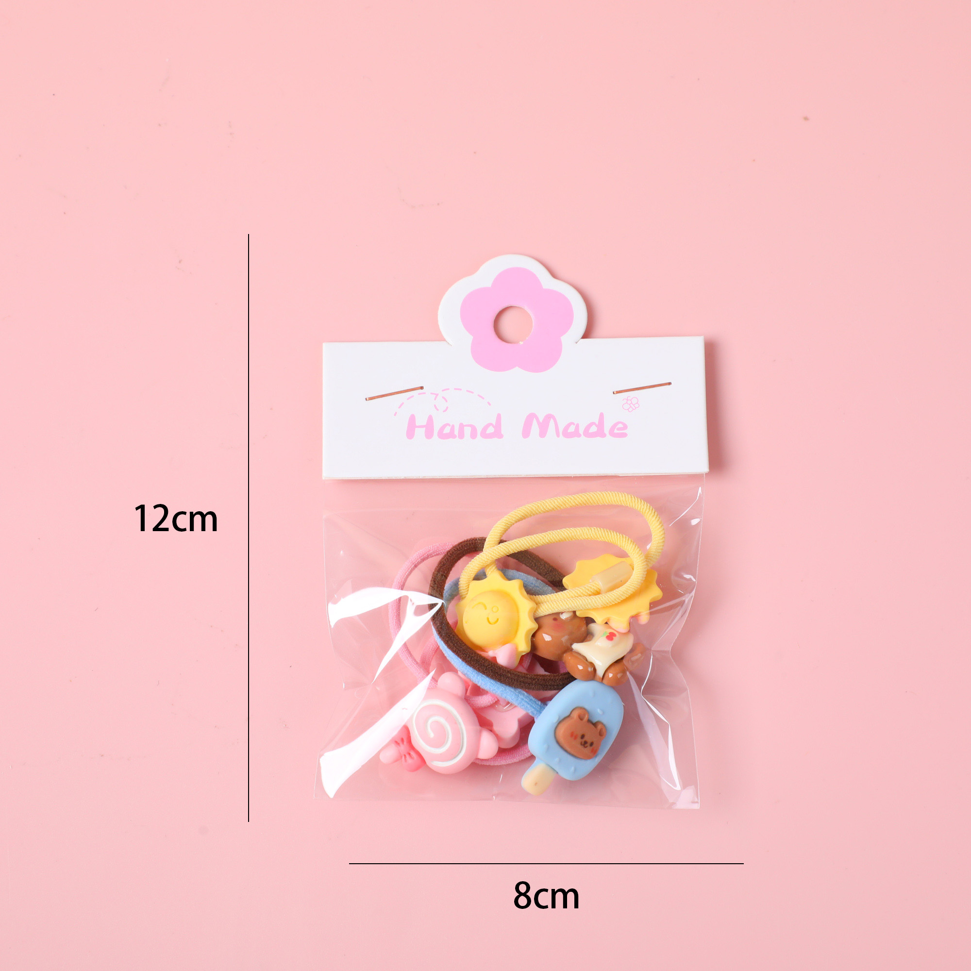 Cartoon Series Children's Hair Ties 6pcs-6