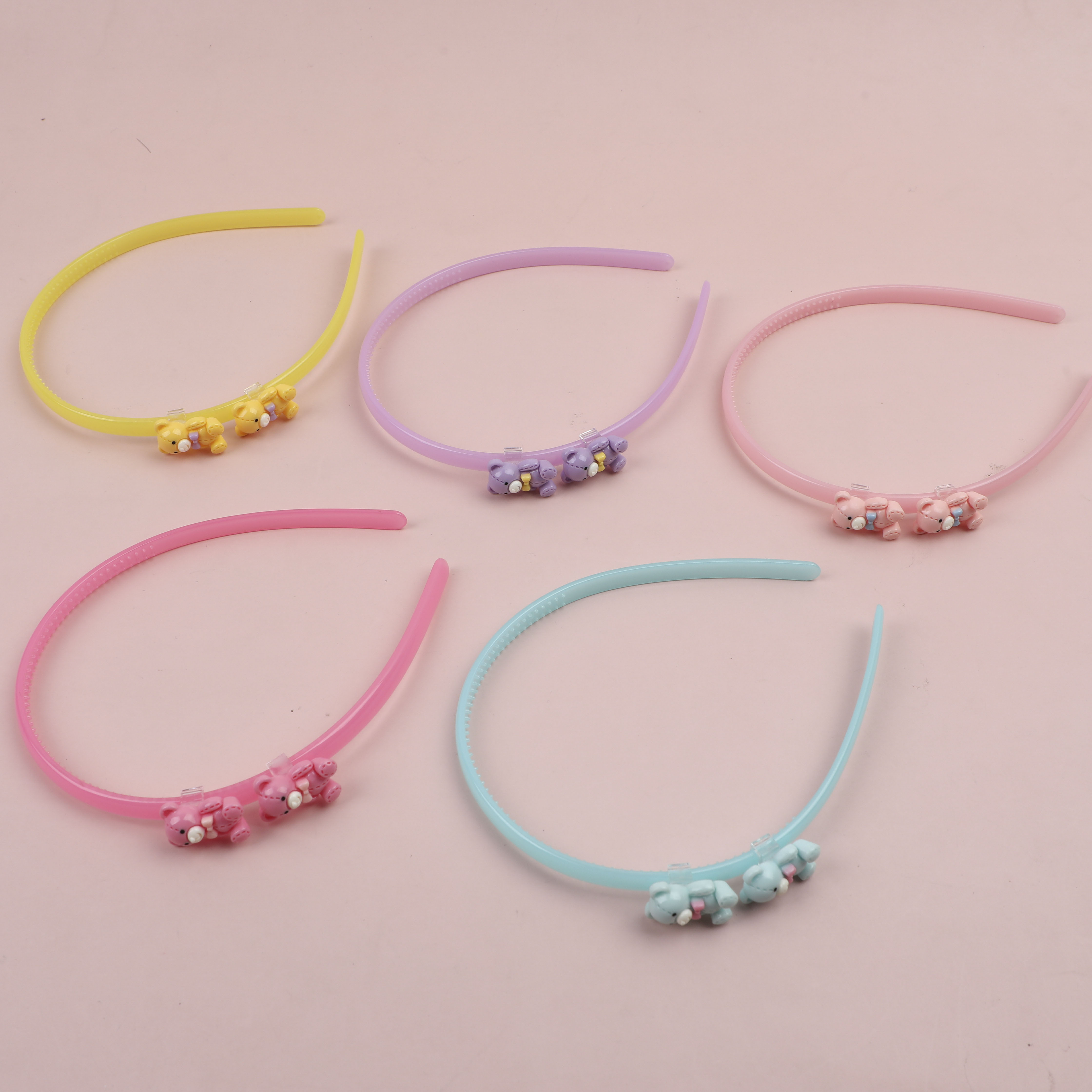 double-ended colorful hair clip-6