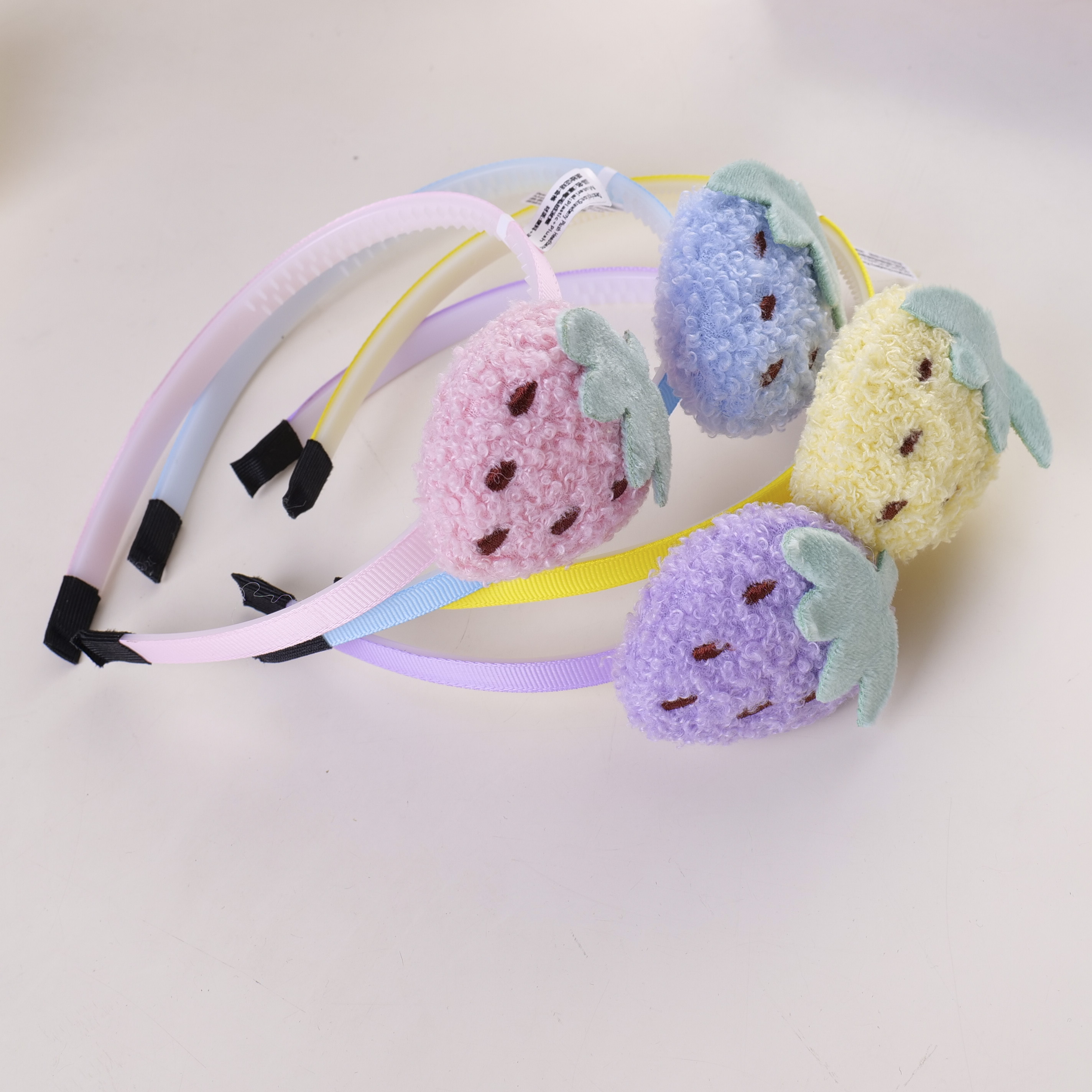 Strawberry Plush Headband