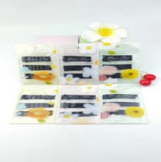 30 card small flower hairpin