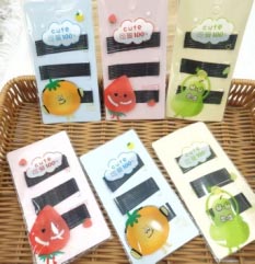 30 card fruit hairpin -9287
