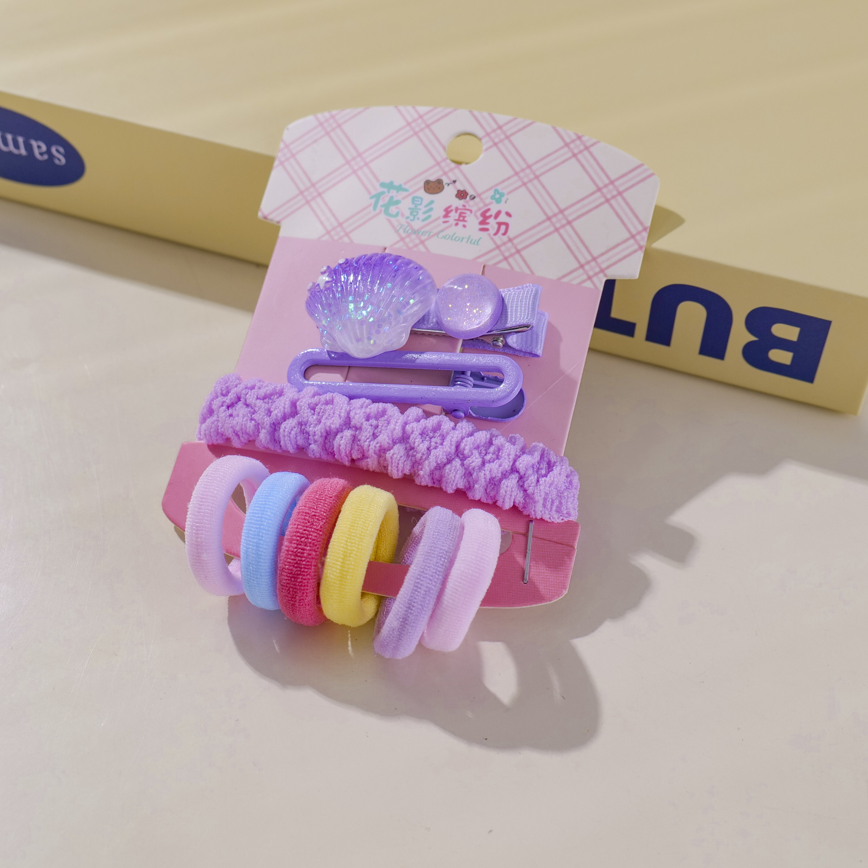 Shell Hair Accessories Set 9pcs-1