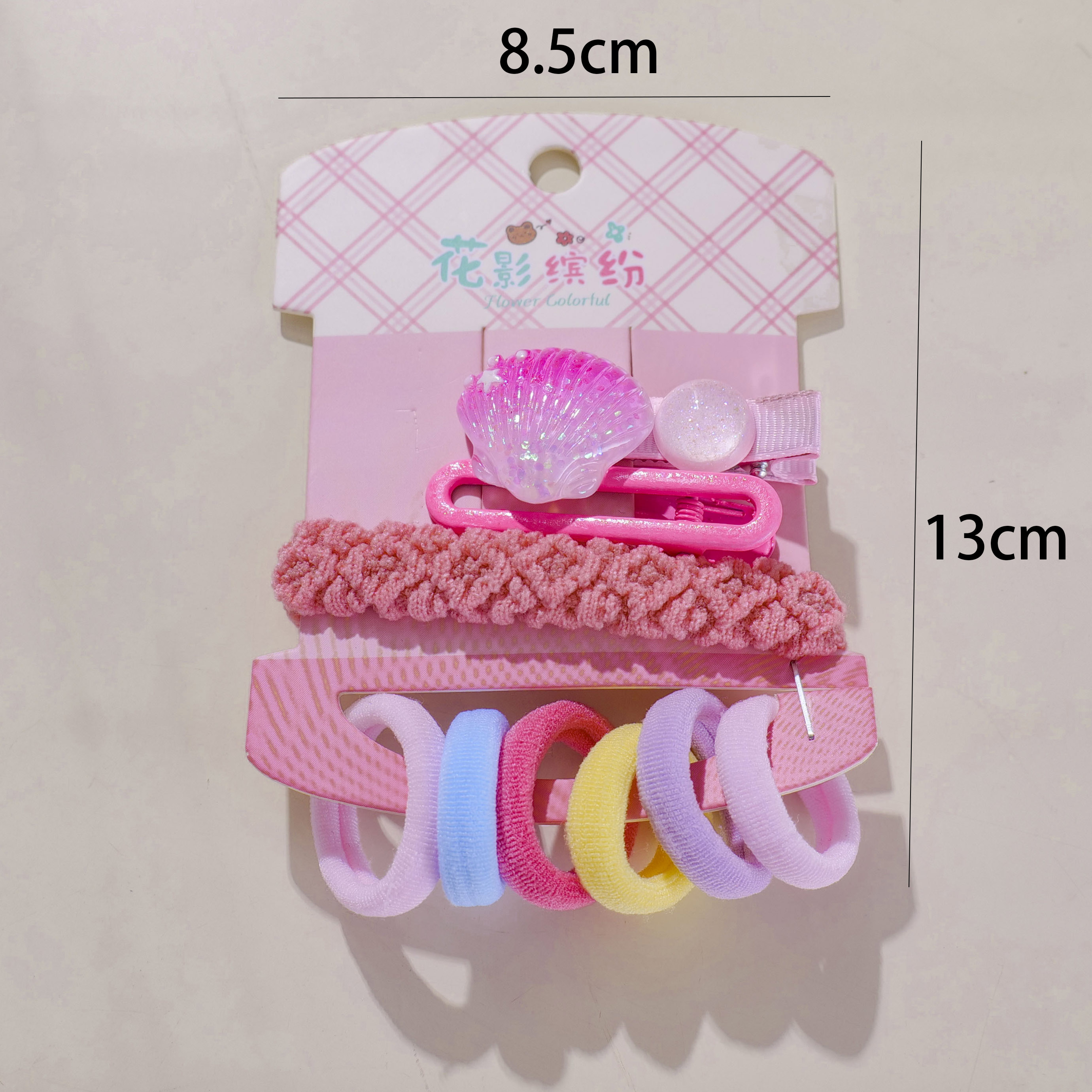 Shell Hair Accessories Set 9pcs-1