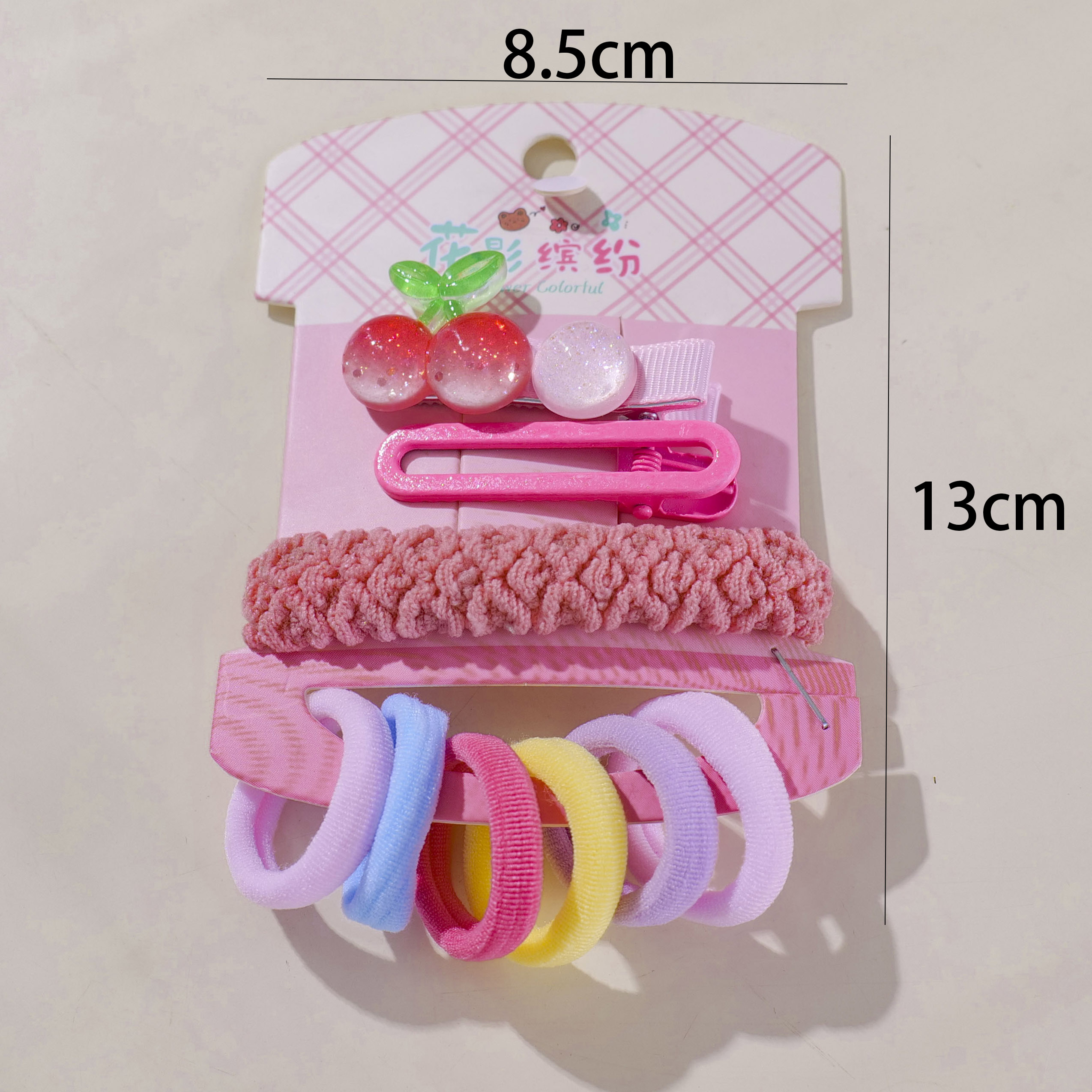 Cherry Hair Accessories Set 9pcs