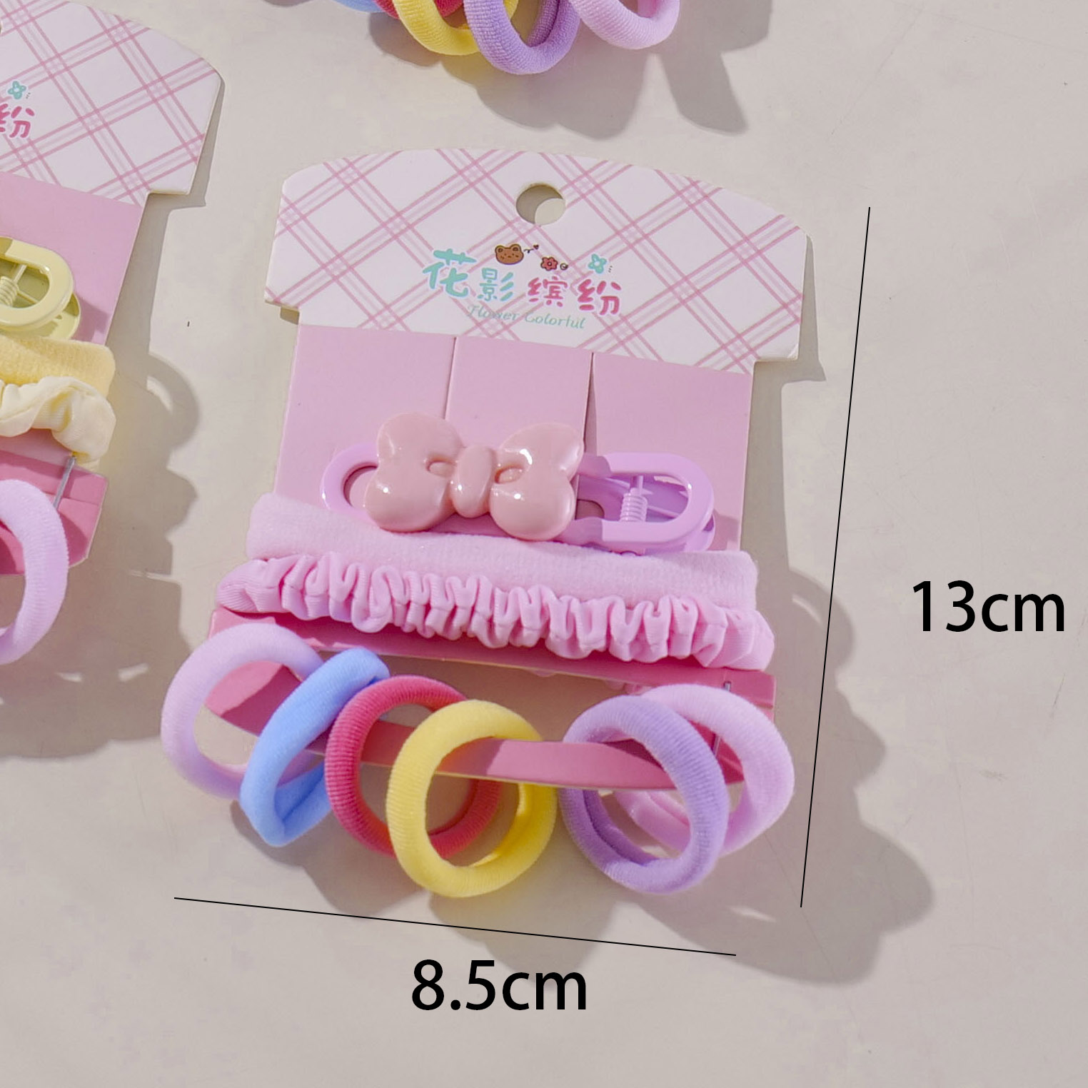 Bowknot Hair Accessories Set 9pcs