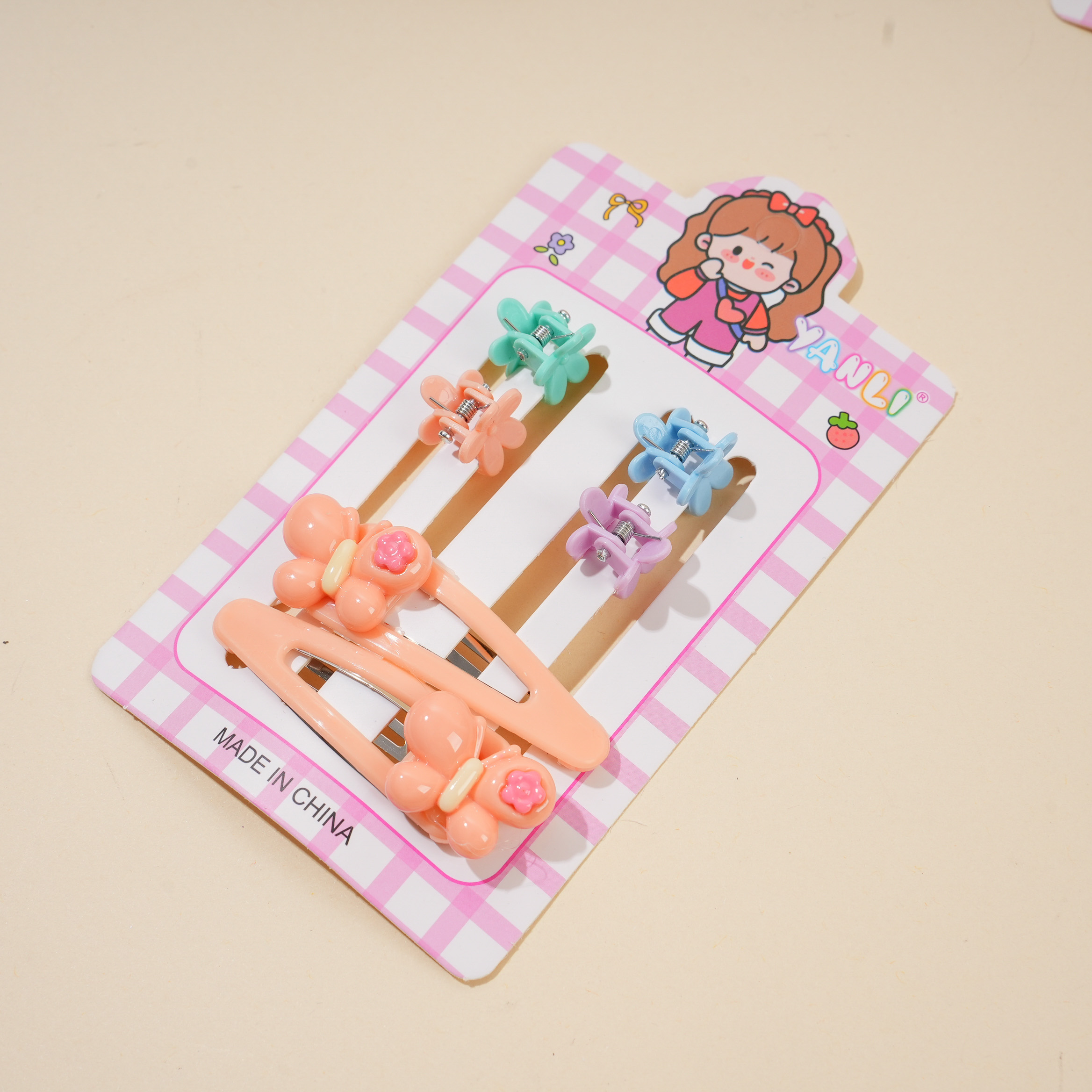 Butterfly BB Clip + Claw Clip Set
