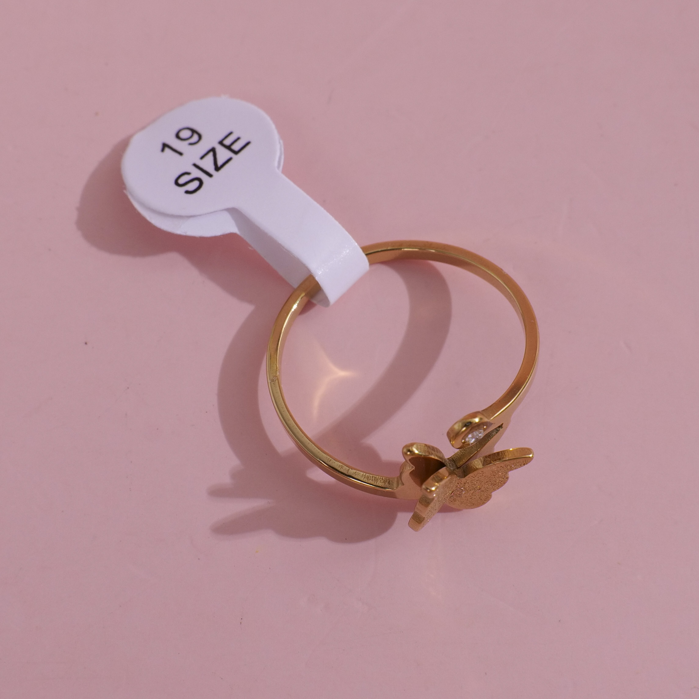 Gold Butterfly Fashion Ring