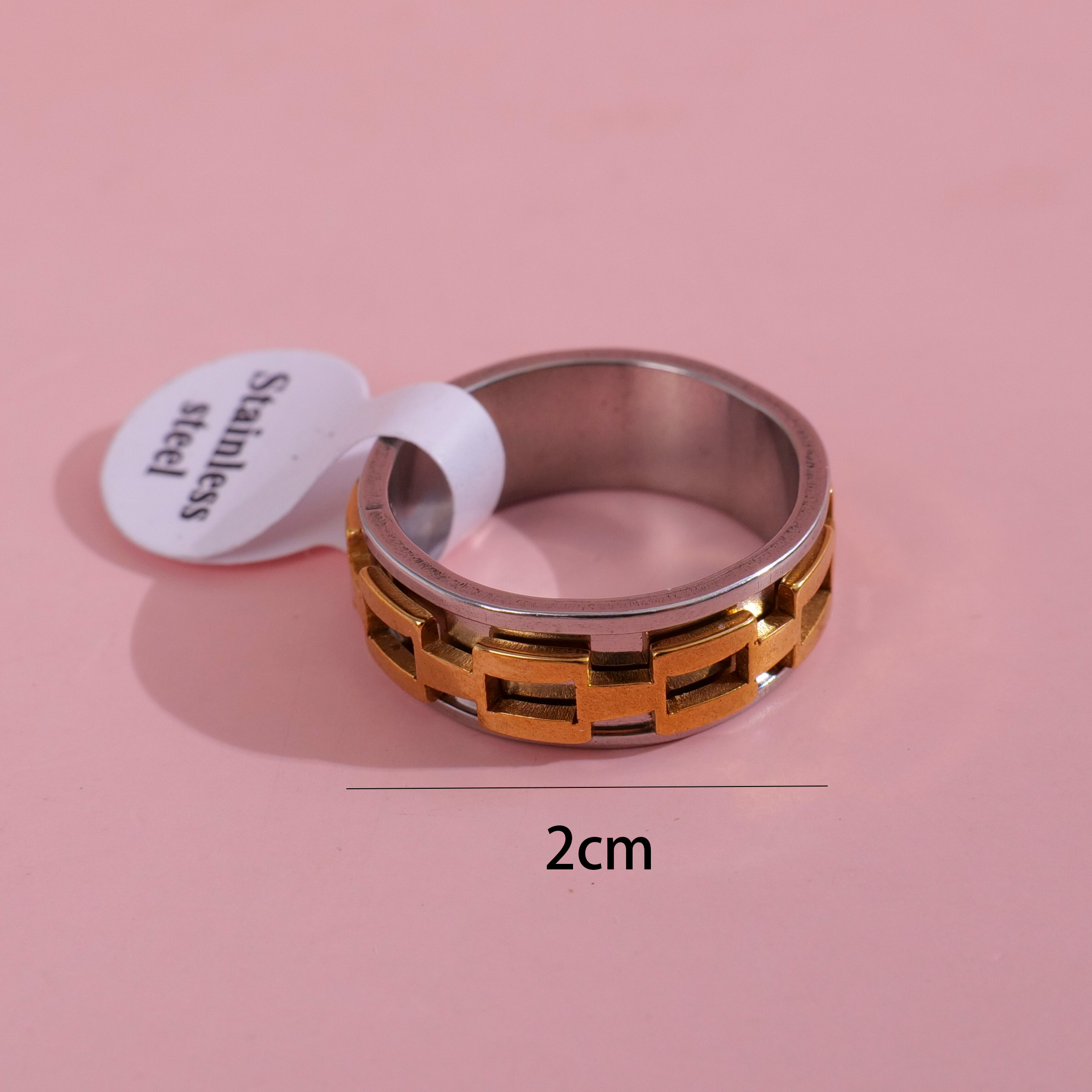 Two-Tone Fashion Ring