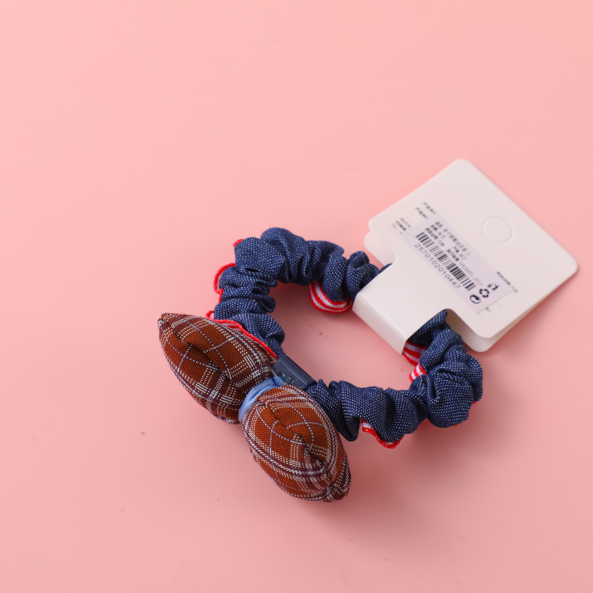 Plaid Bow Hair Ties -5