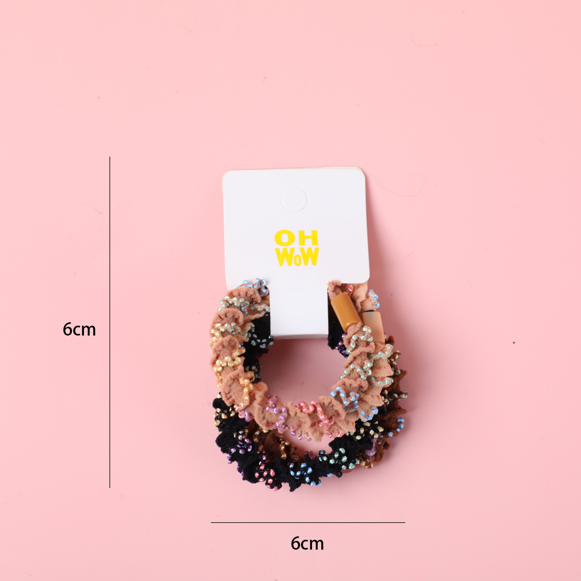 Spiral Hair Ties 4pcs