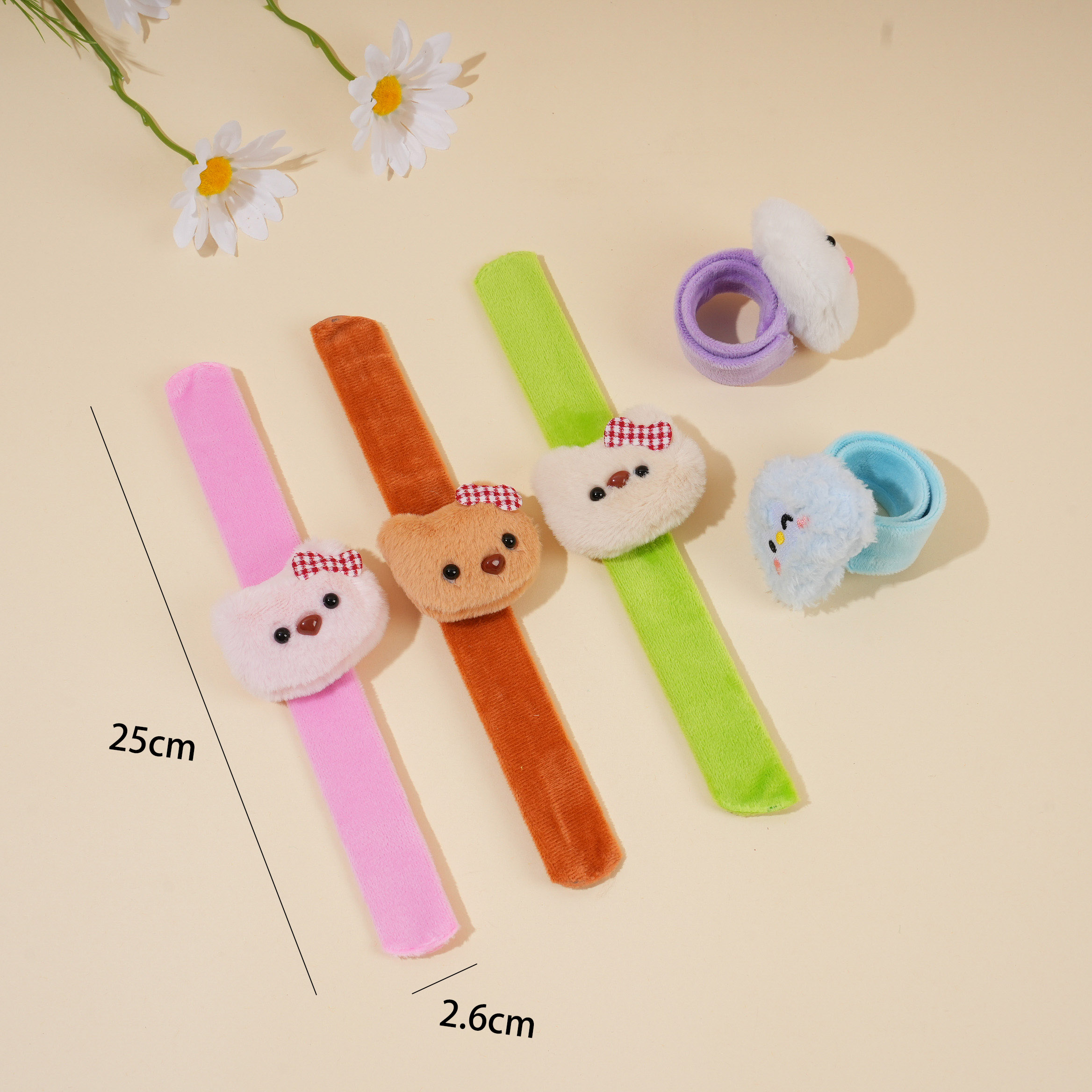 Bear Head Series Slap Bracelet