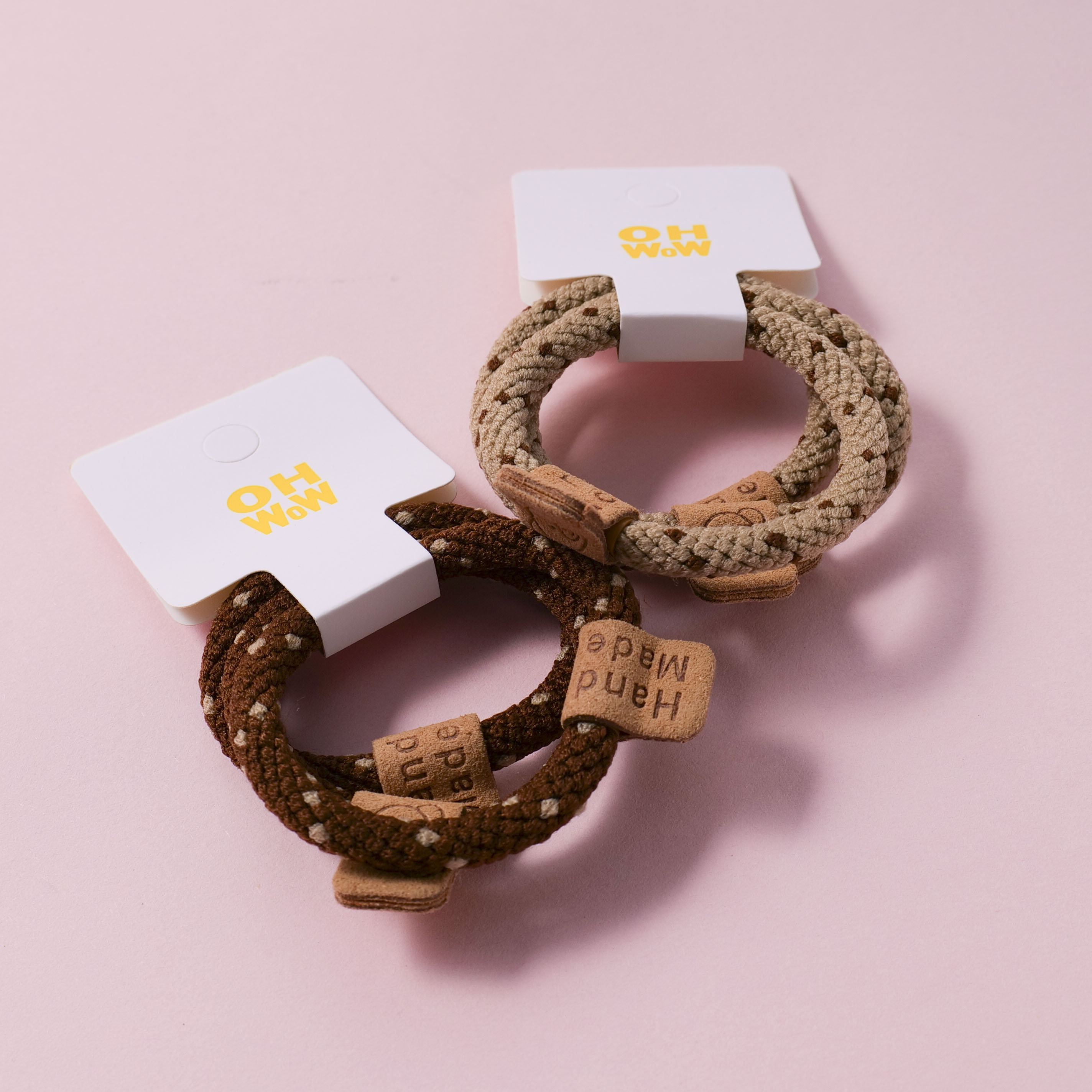 Polka Dot Basic Hair Ties 3pcs