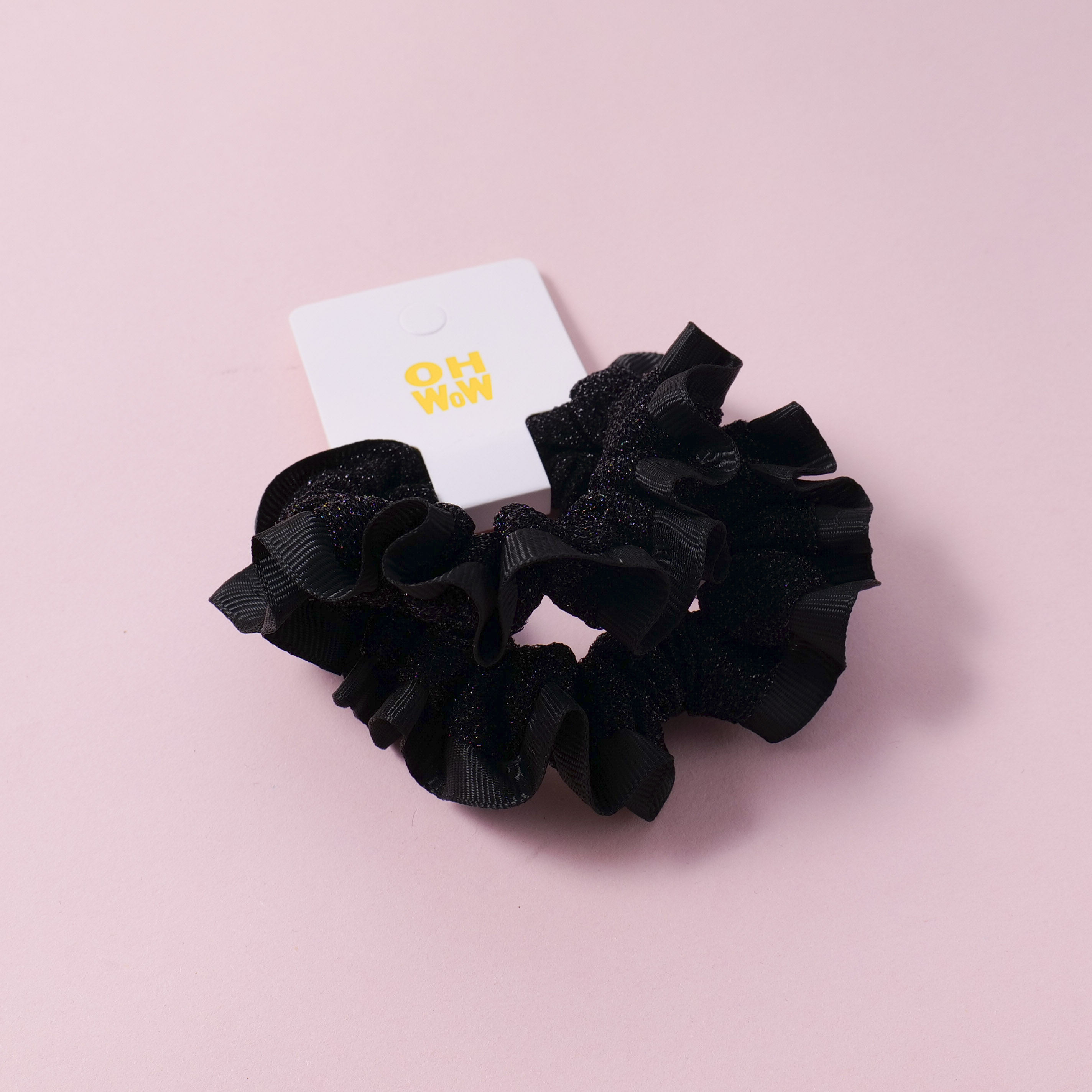 Shiny Thread Hair Ties 2pcs