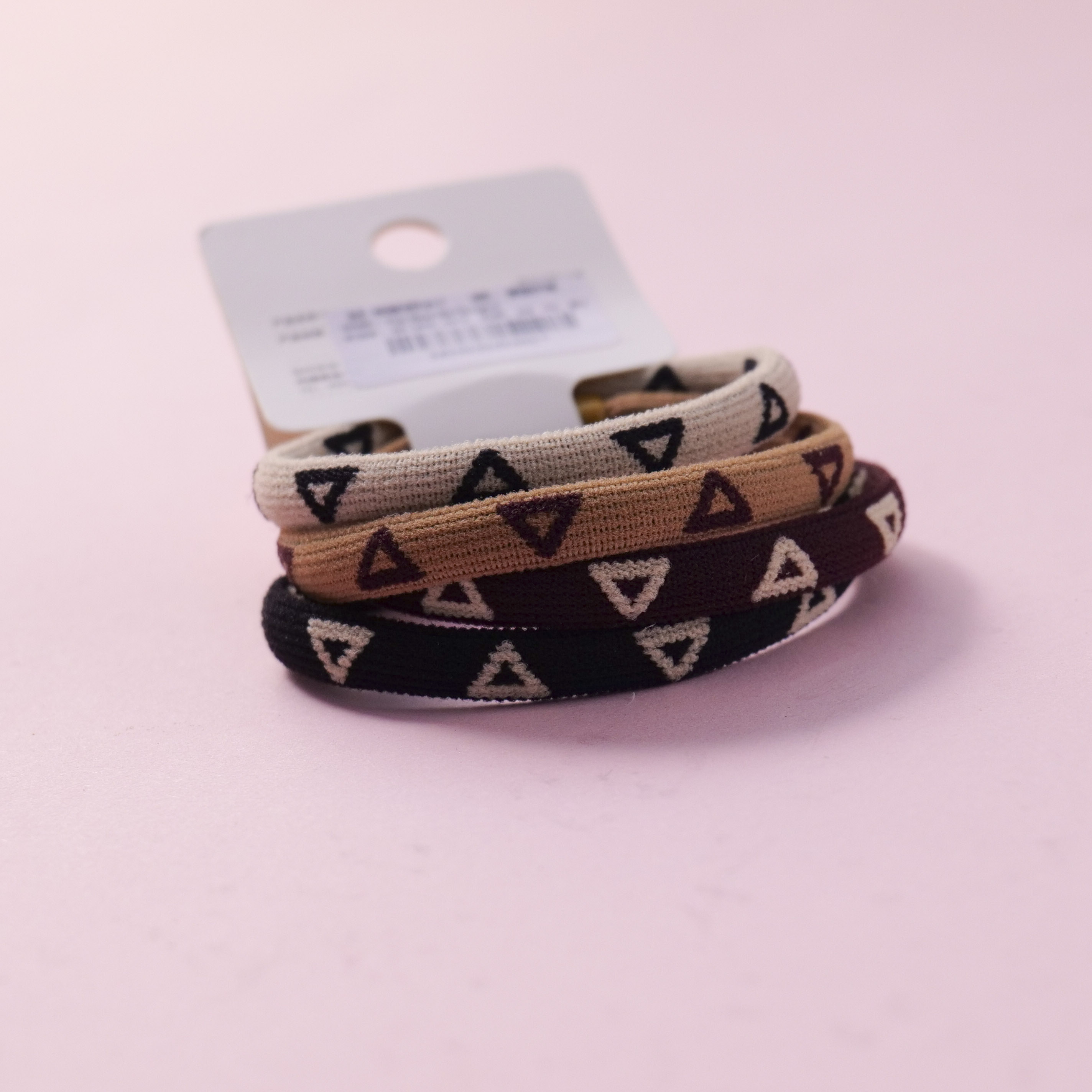 Thick Weave Hair Ties 4pcs-3