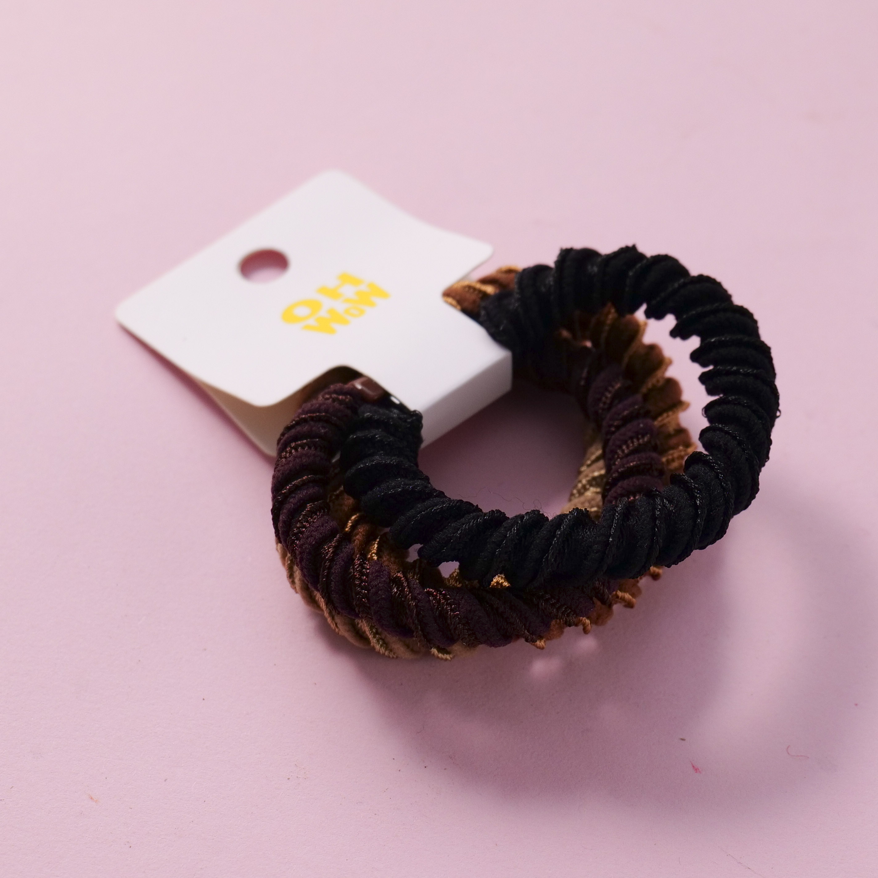 Thick Weave Hair Ties 4pcs-4