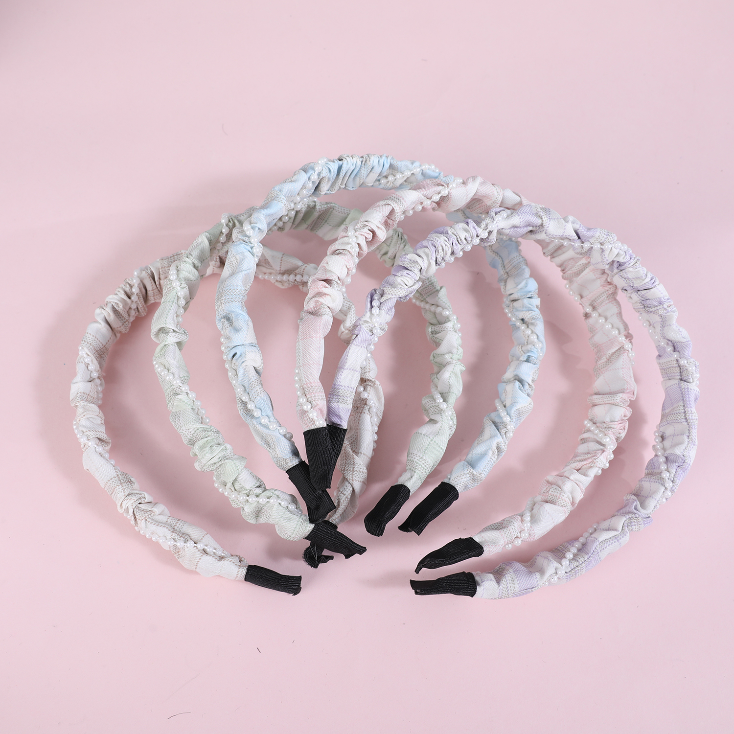 Pearl Fabric Headband - 1
