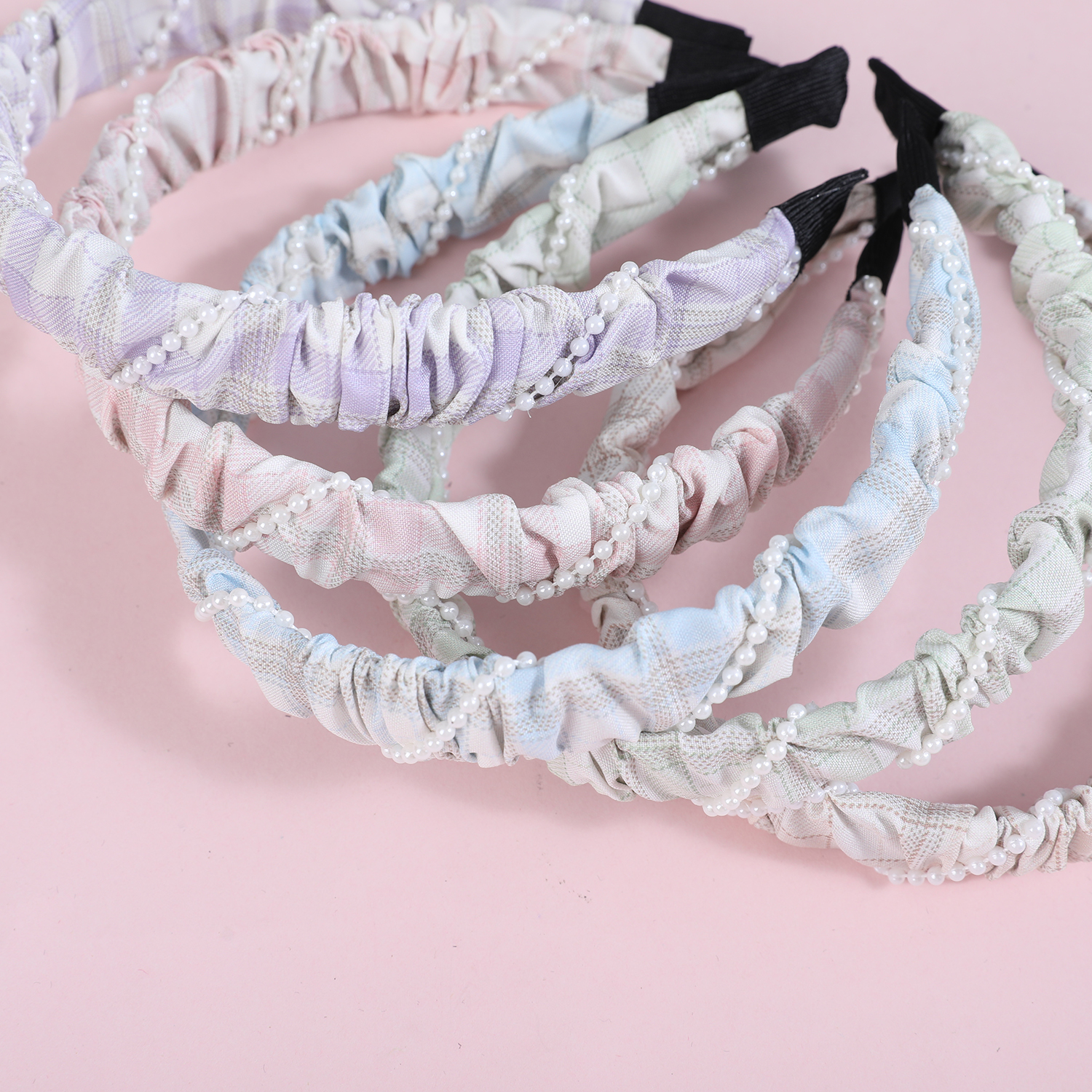 Pearl Fabric Headband - 1