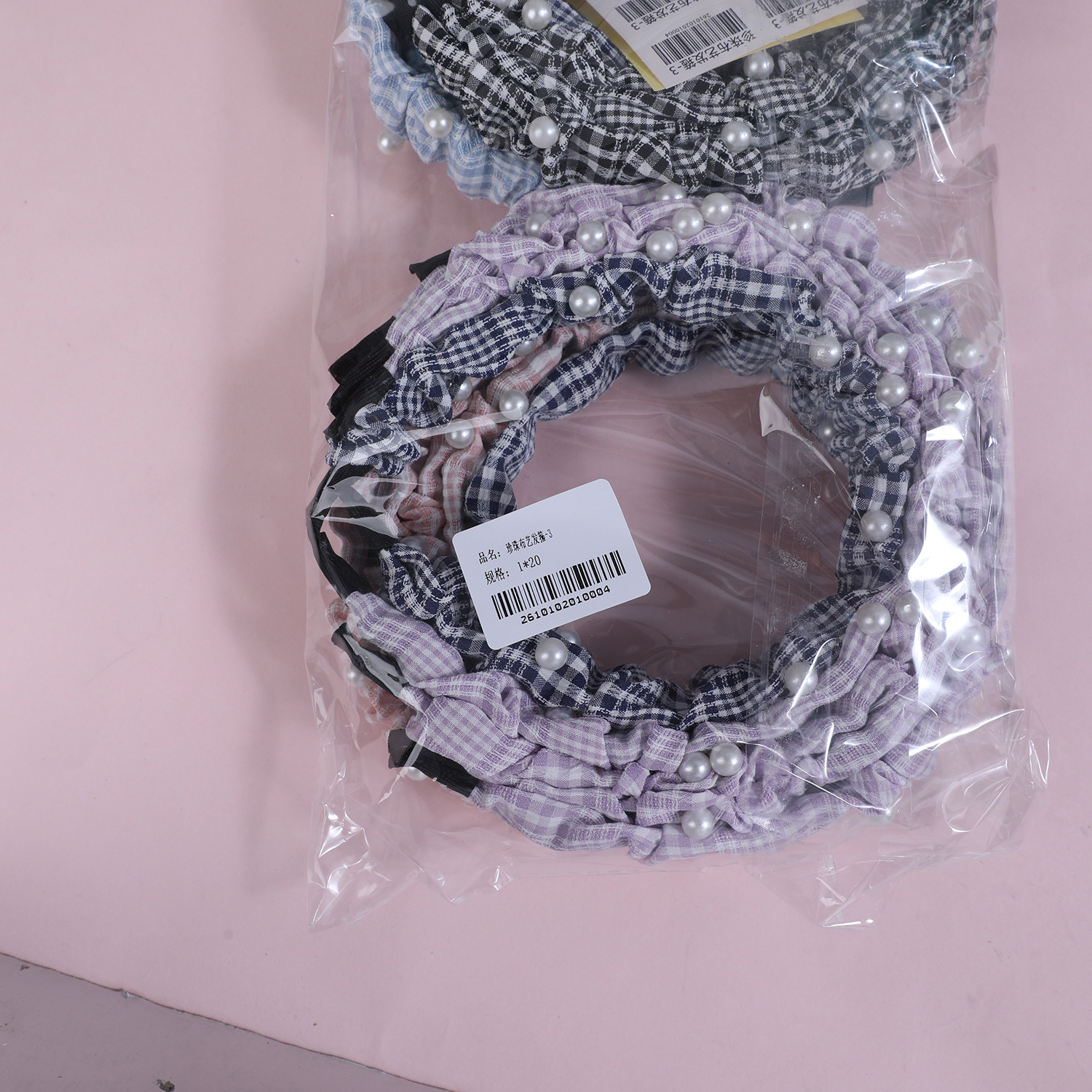 Pearl Fabric Headband - 3