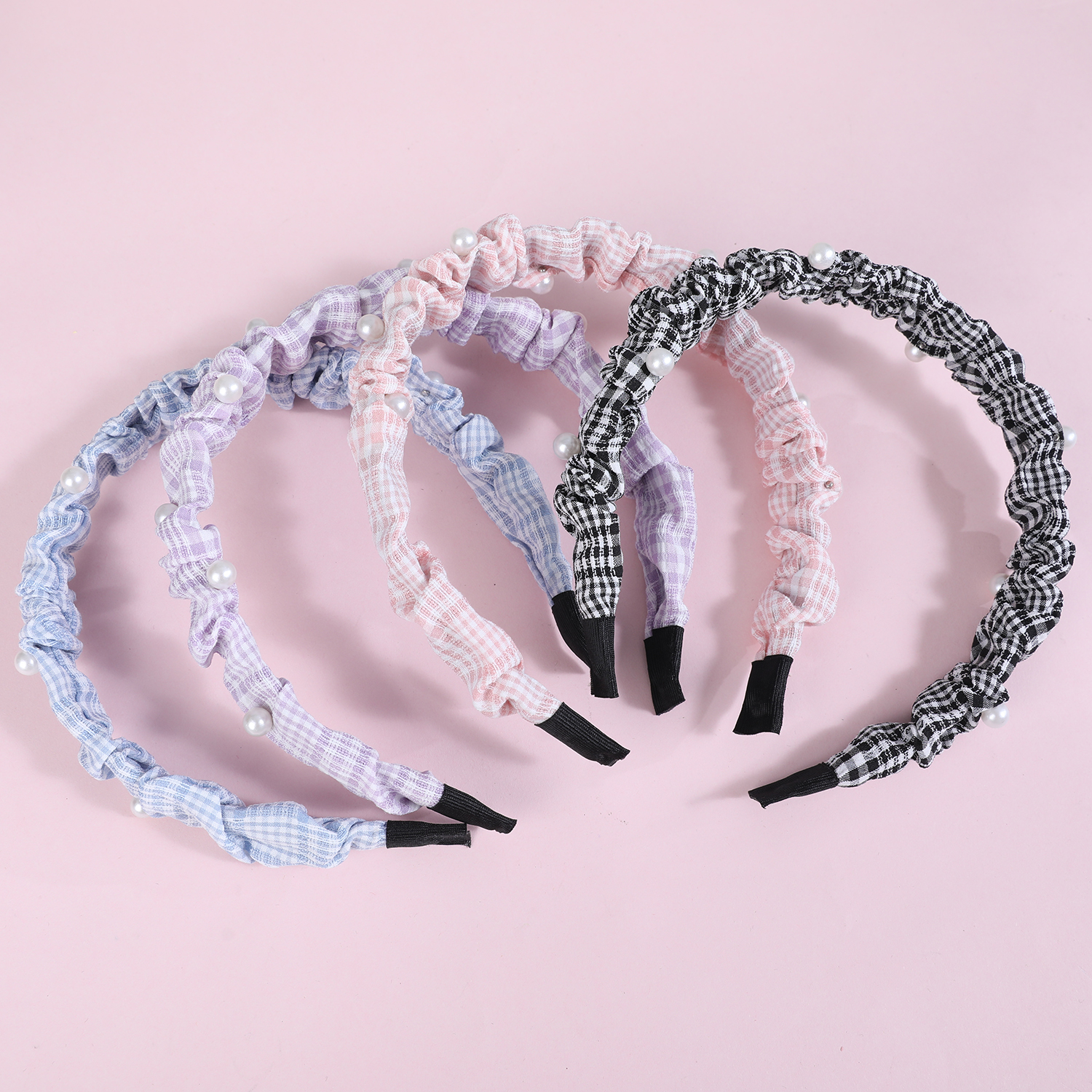 Pearl Fabric Headband - 3