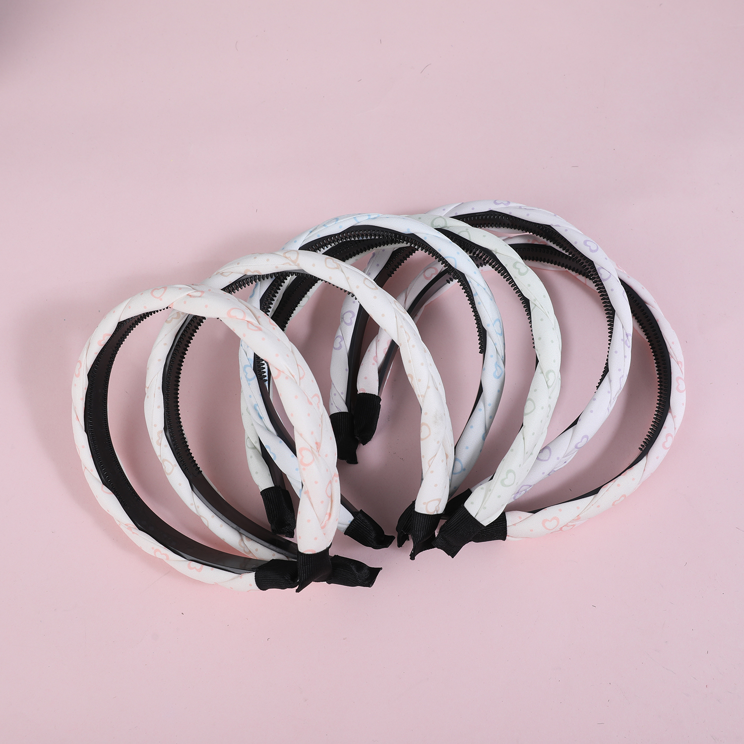 Braided Cross Fabric Headband - 1