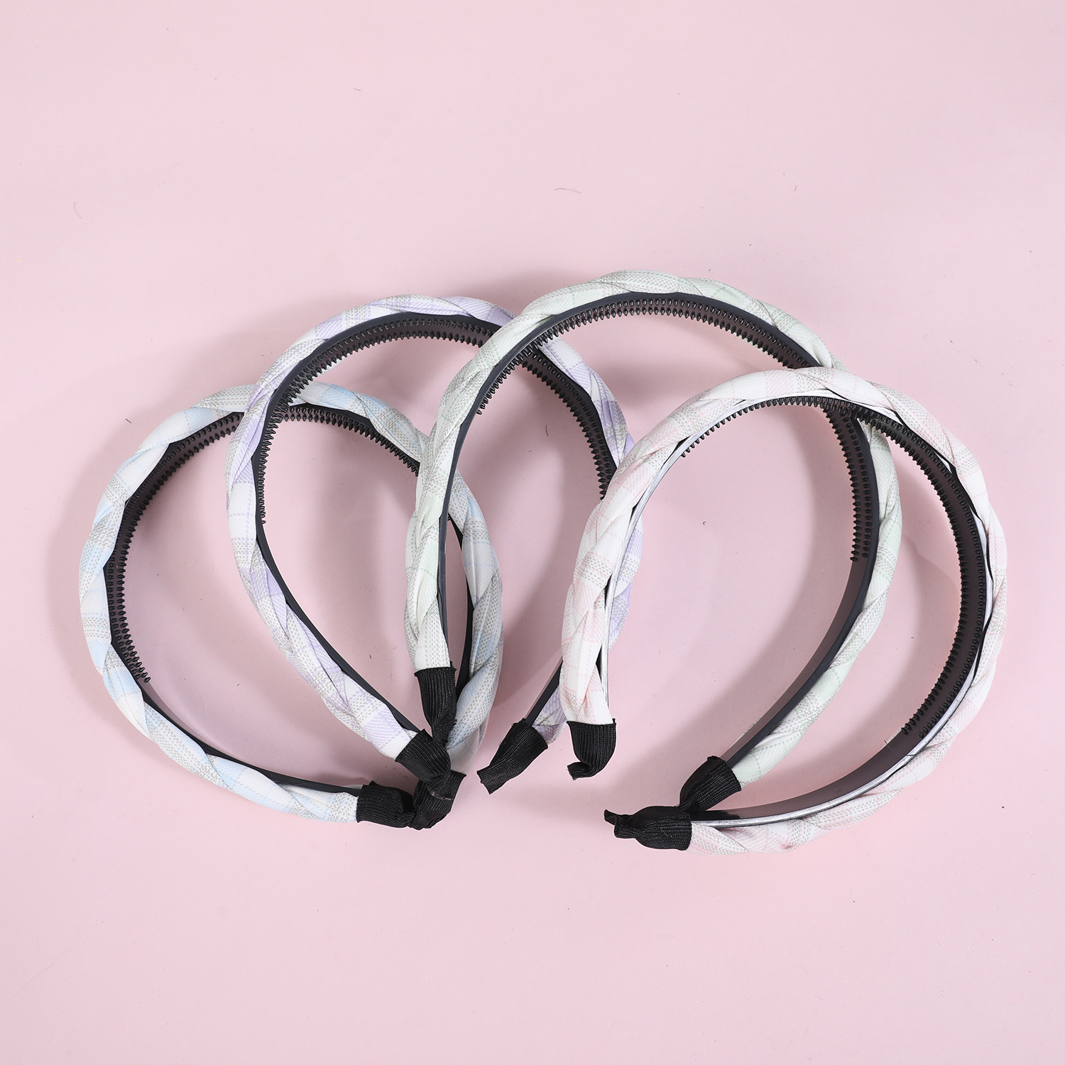 Braided Cross Fabric Headband - 2