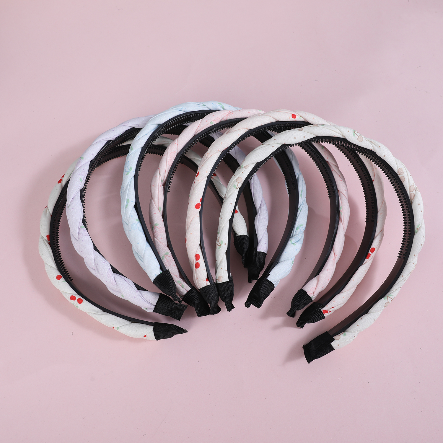 Braided Cross Fabric Headband - 3