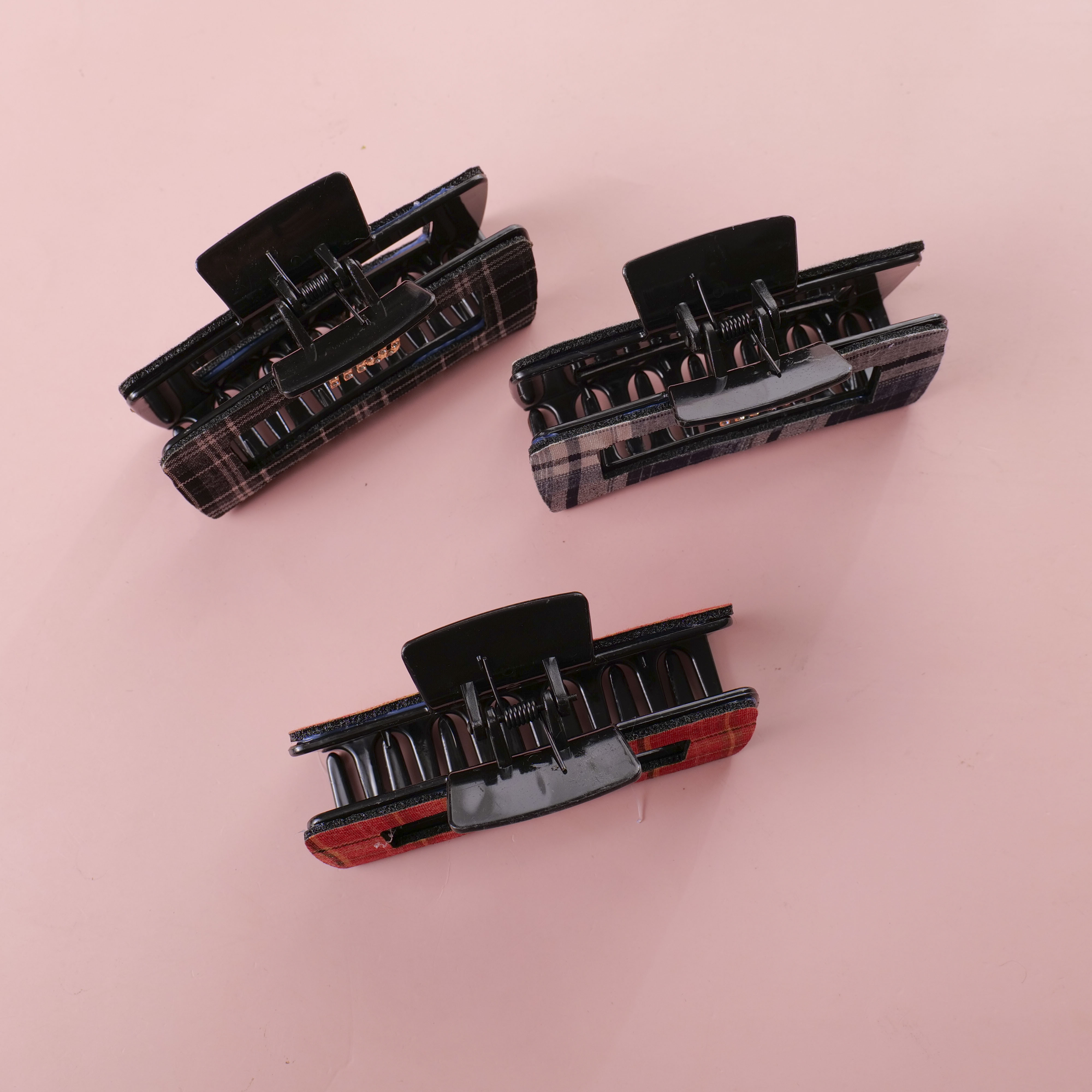 Transparent Square Hair Claw 13cm