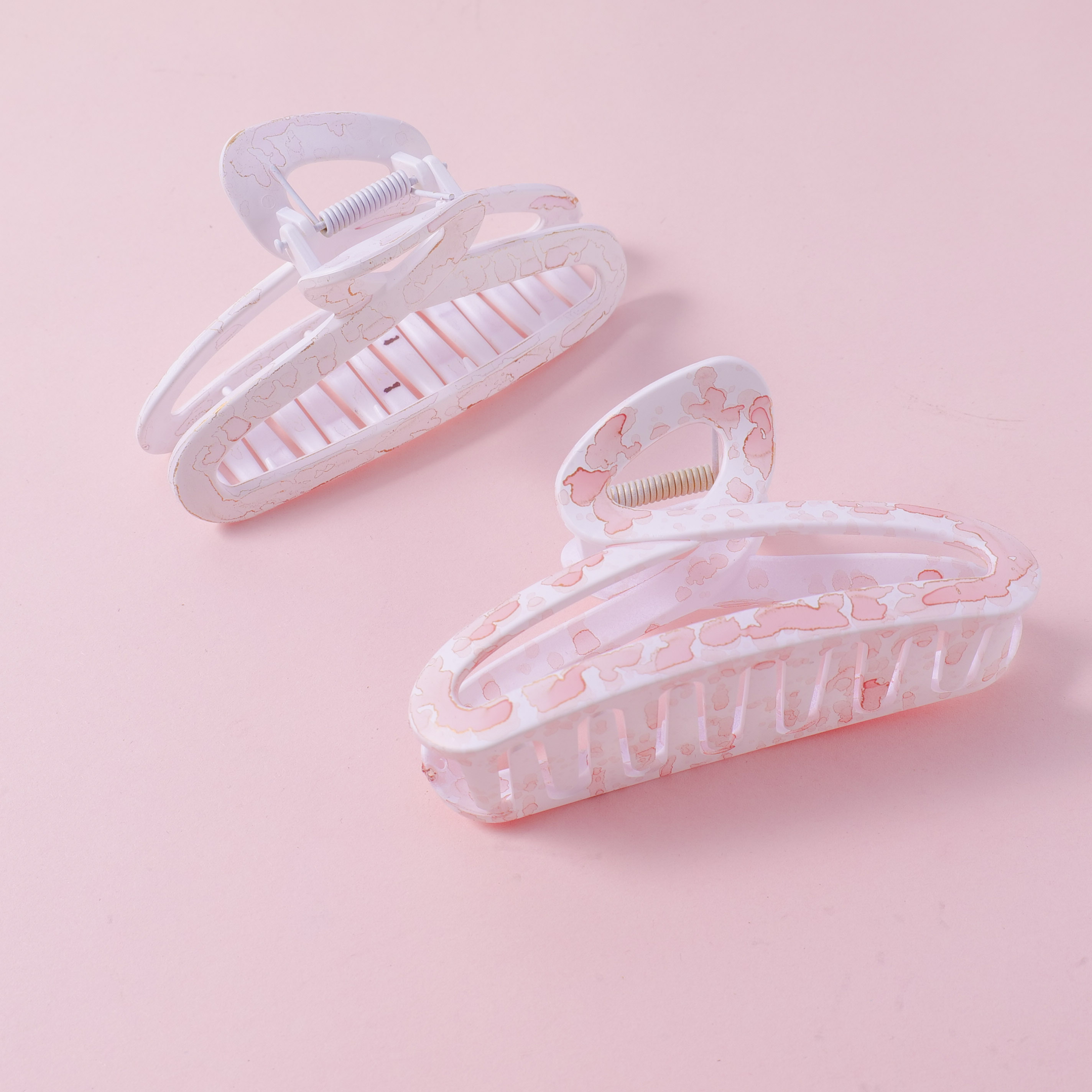11cm Matte Light Tone Claw Clip-1