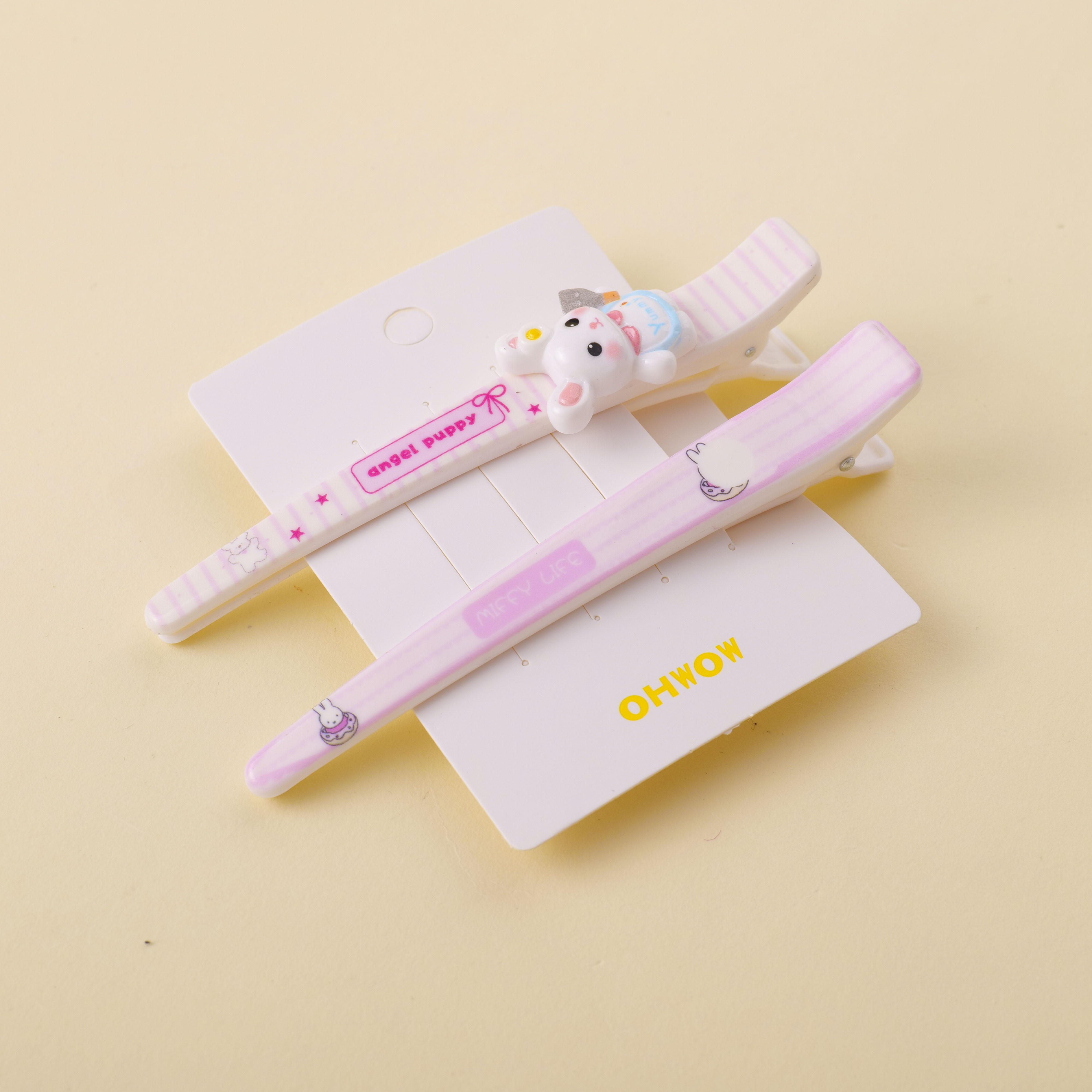 12cm Big Eye Hair Clips 2pcs