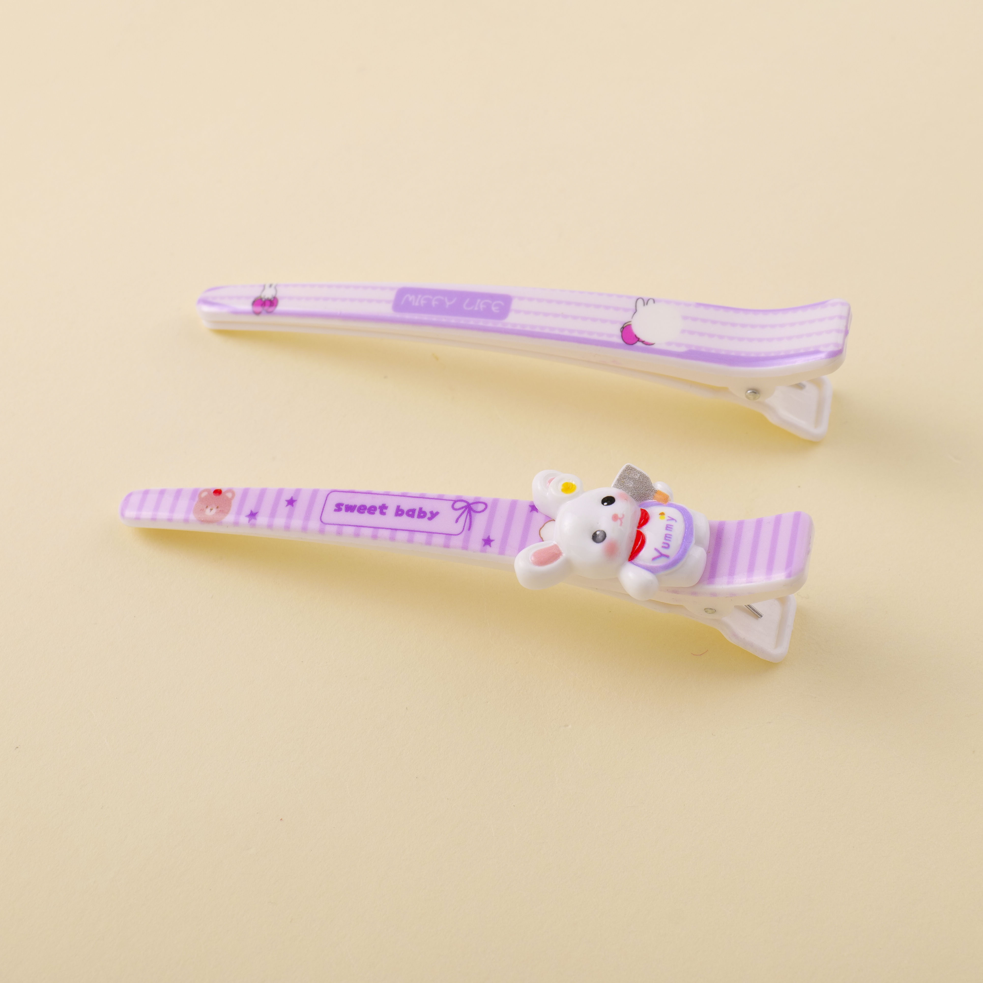 12cm Big Eye Hair Clips 2pcs