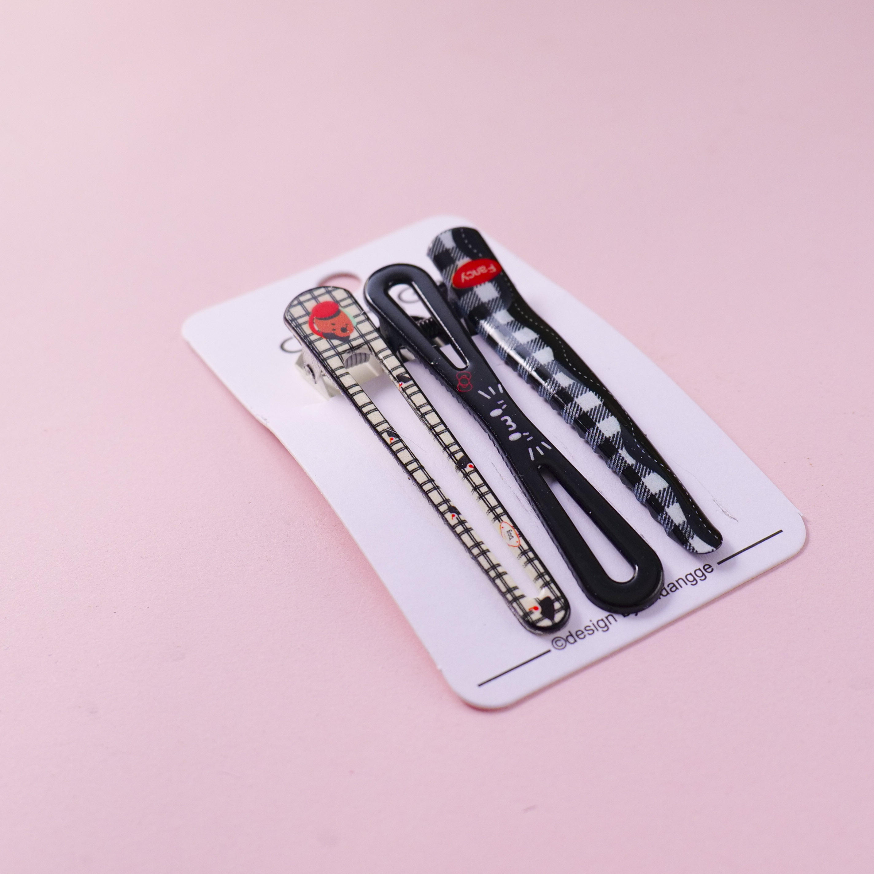Headphone Dog Hair Clip3pcs