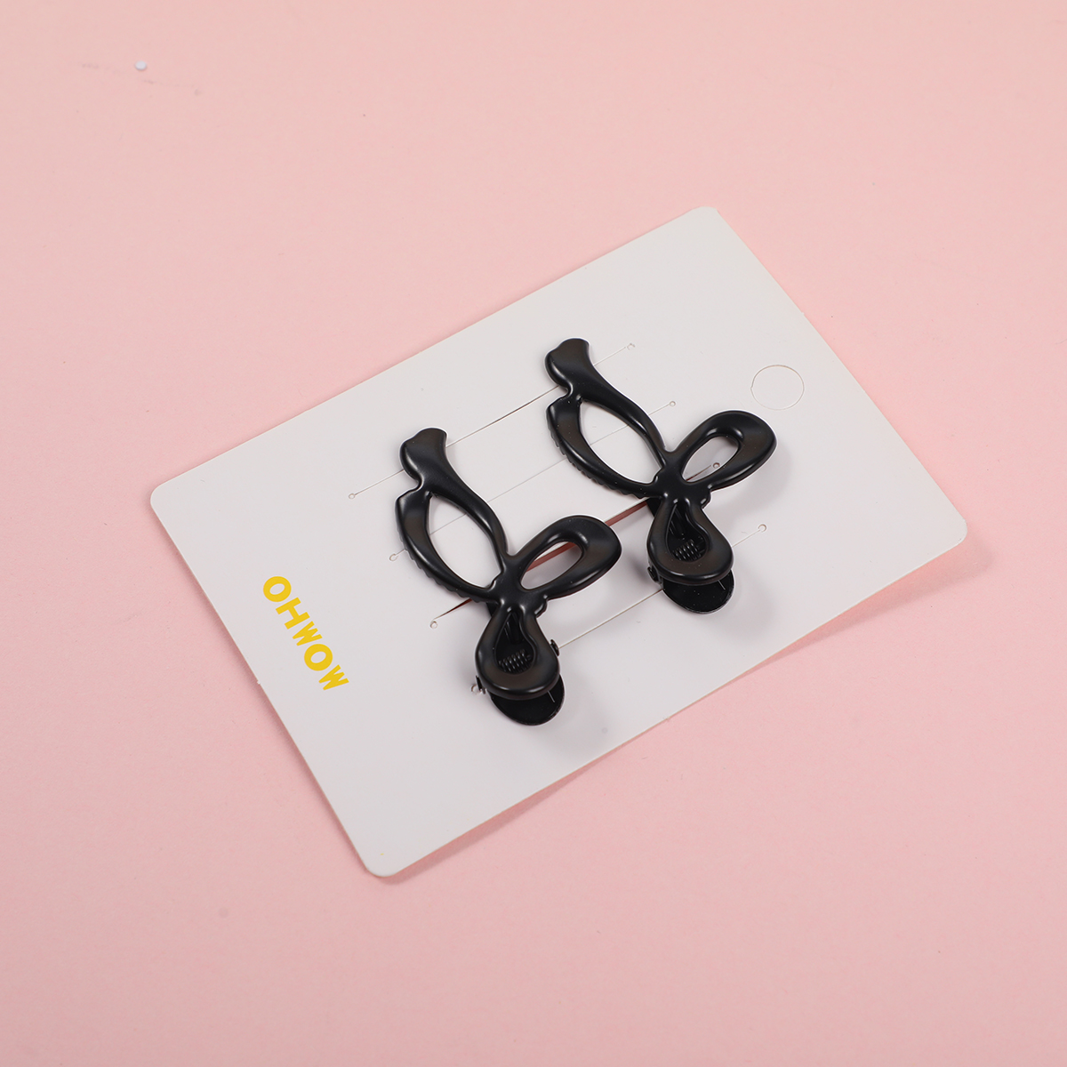 Black Series Hair Clips (2pcs)-8