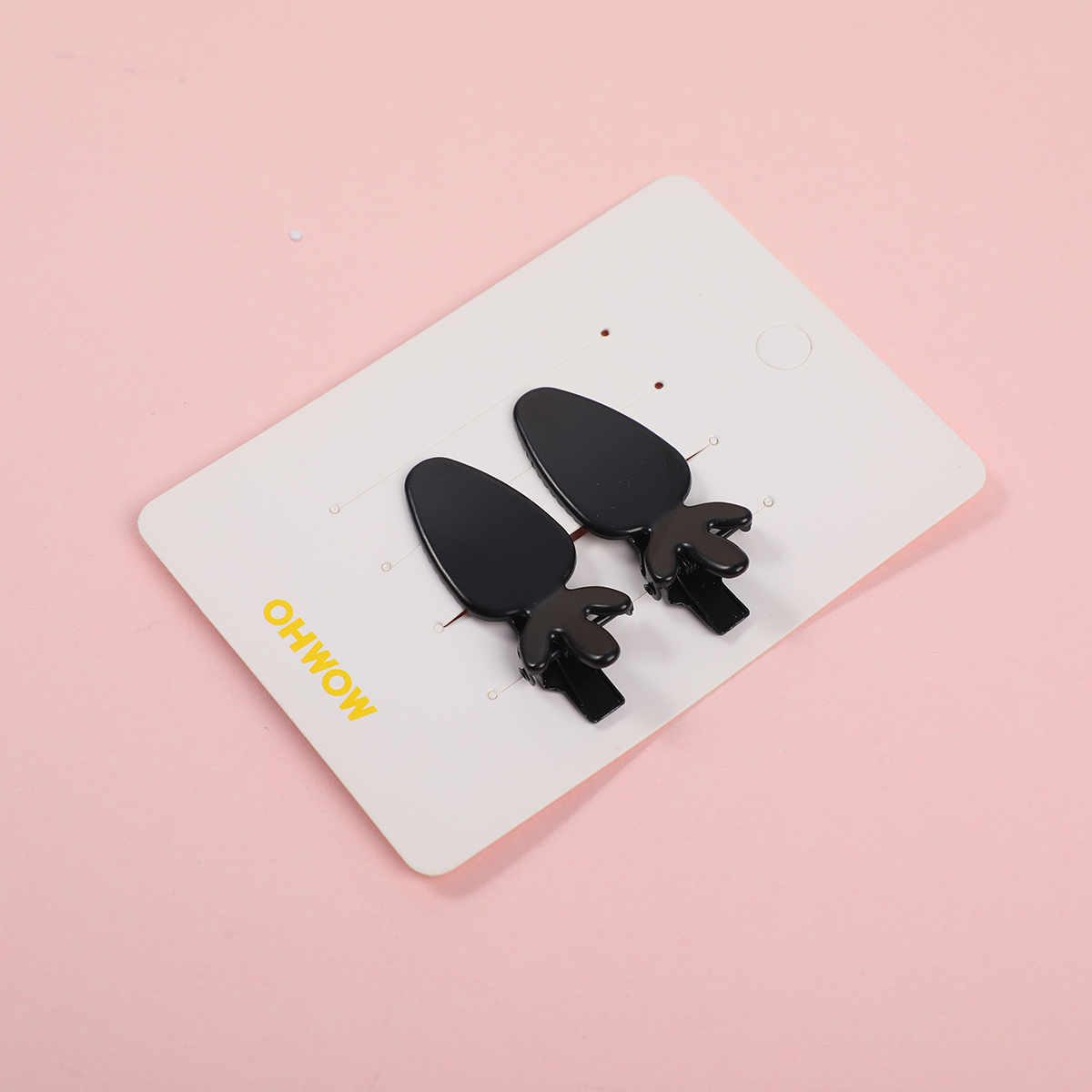 Black Series Hair Clips (2pcs)-16
