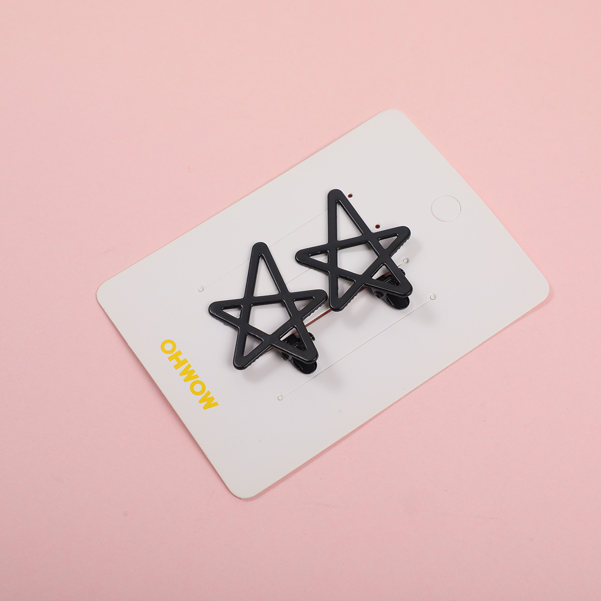 Black Series Hair Clips (2pcs)-25