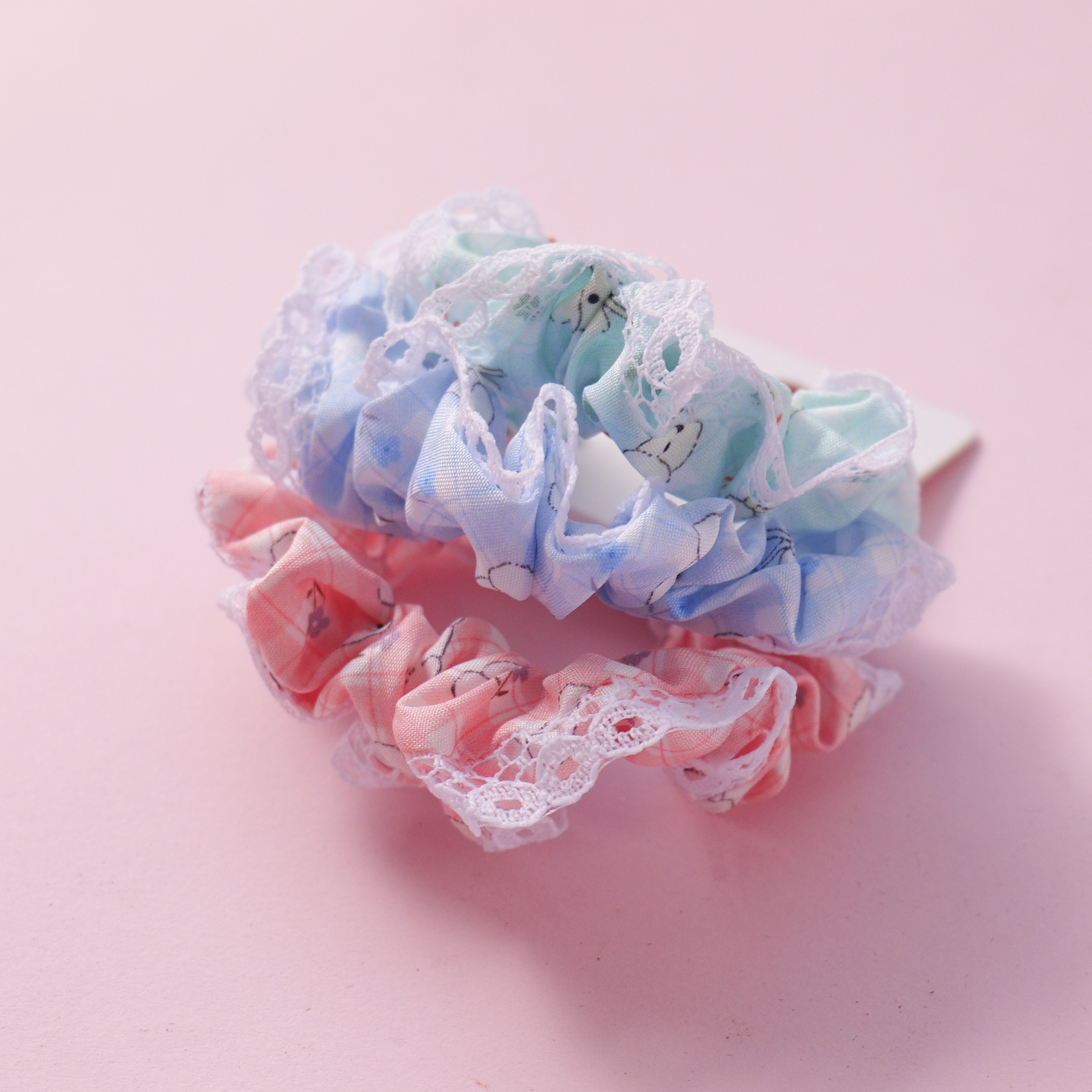 Letter Scrunchies 3pcs