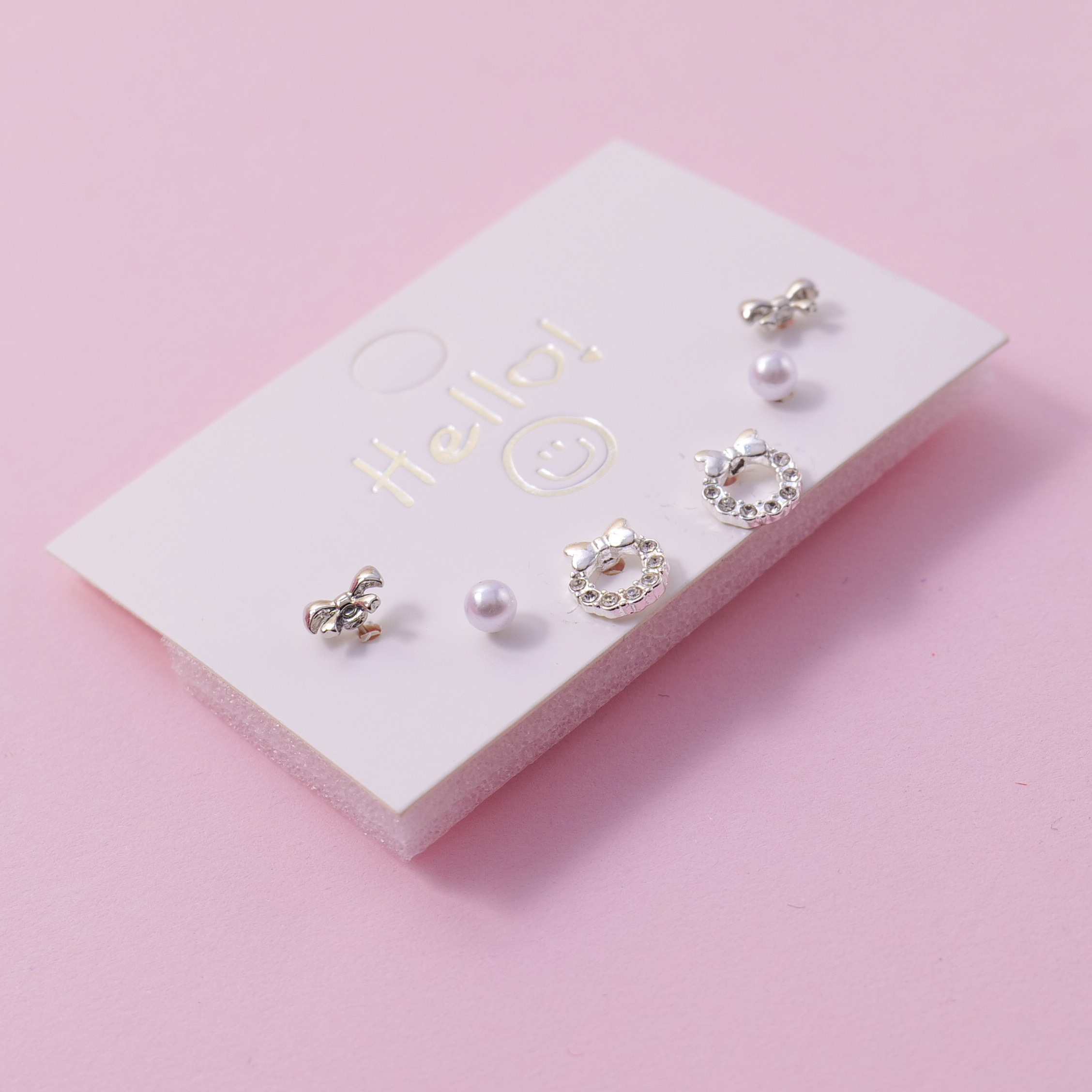 Random Mixed Style Fashion 3Pairs Earring-1