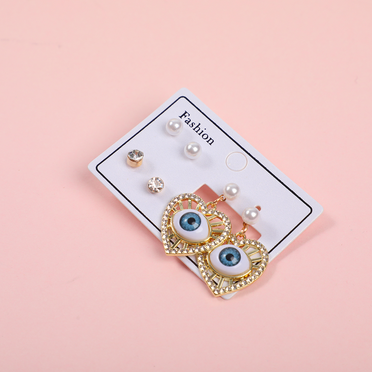 Eye Series Luxury 3 Pairs Earrings-1