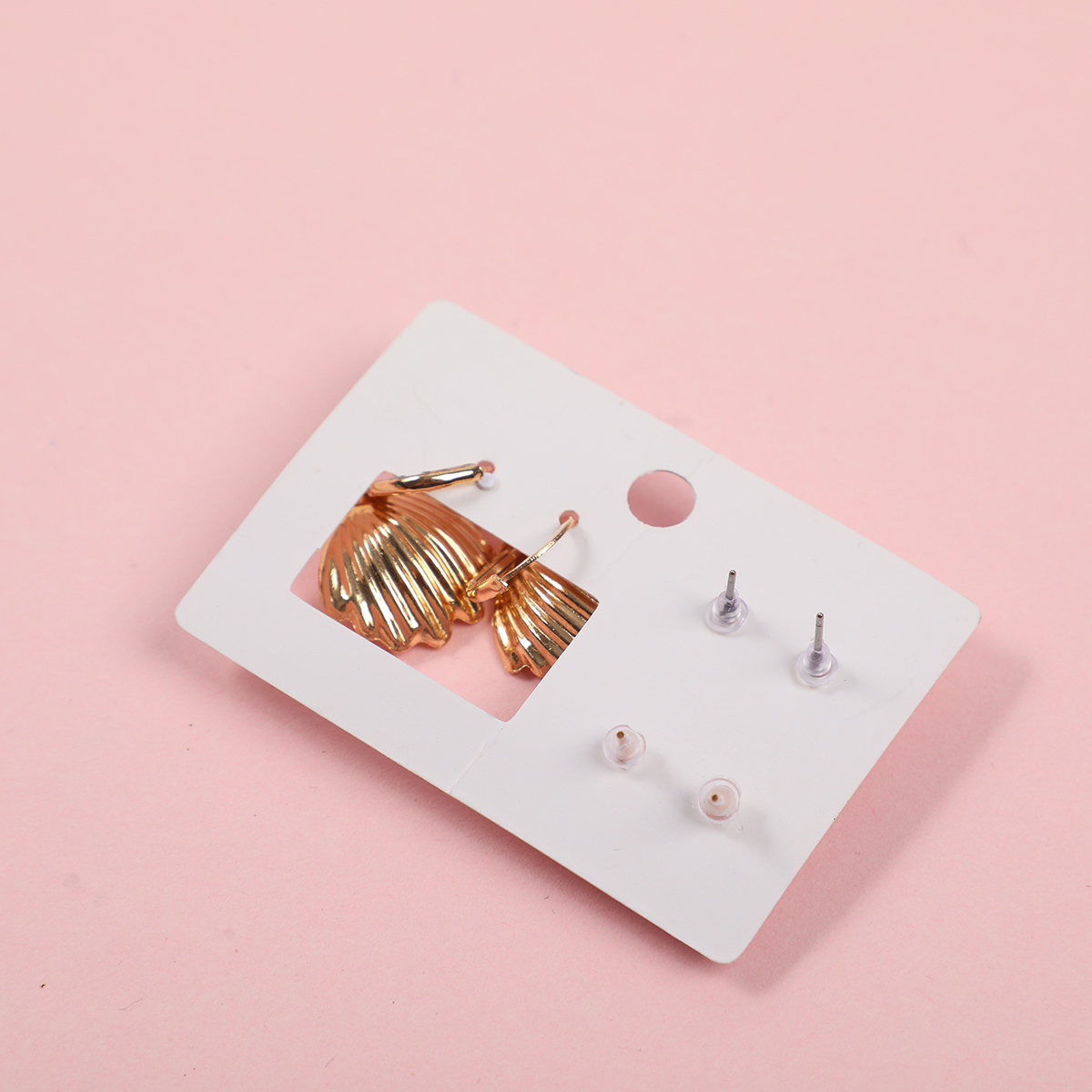 Shell Pearl Luxury 3 Pairs Earrings