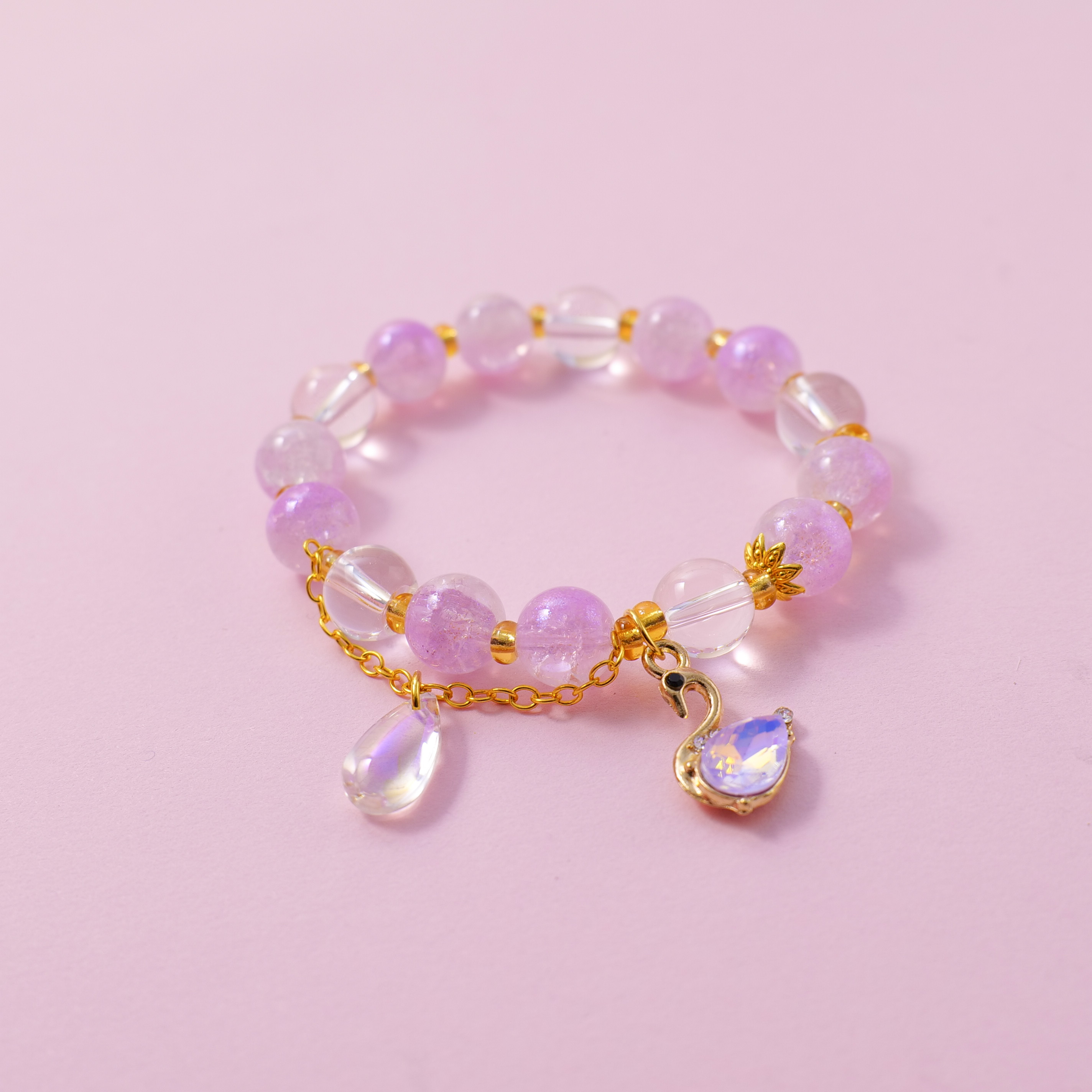 Luxe Crystal Clear Bracelet - 7