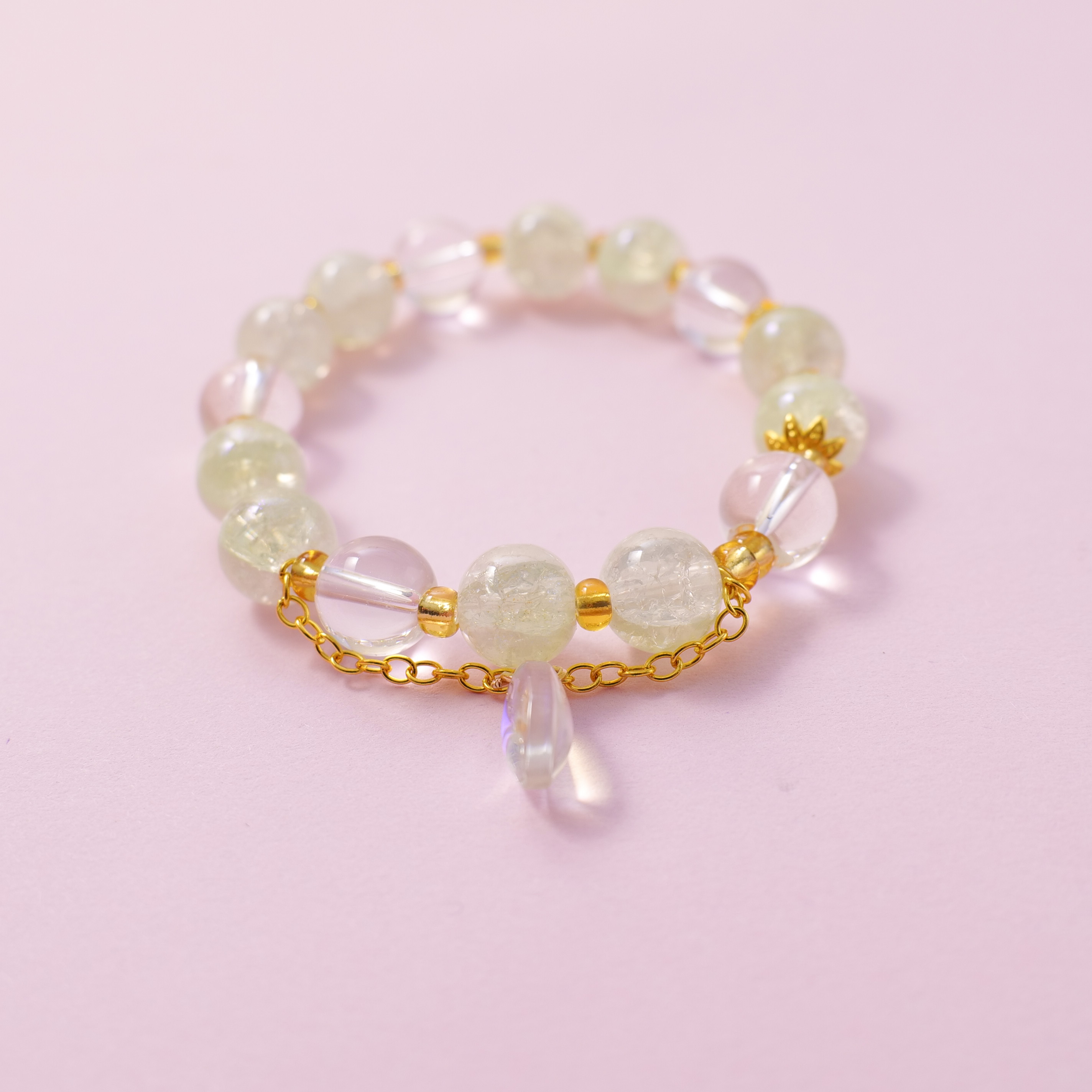 Luxe Crystal Clear Bracelet - 8