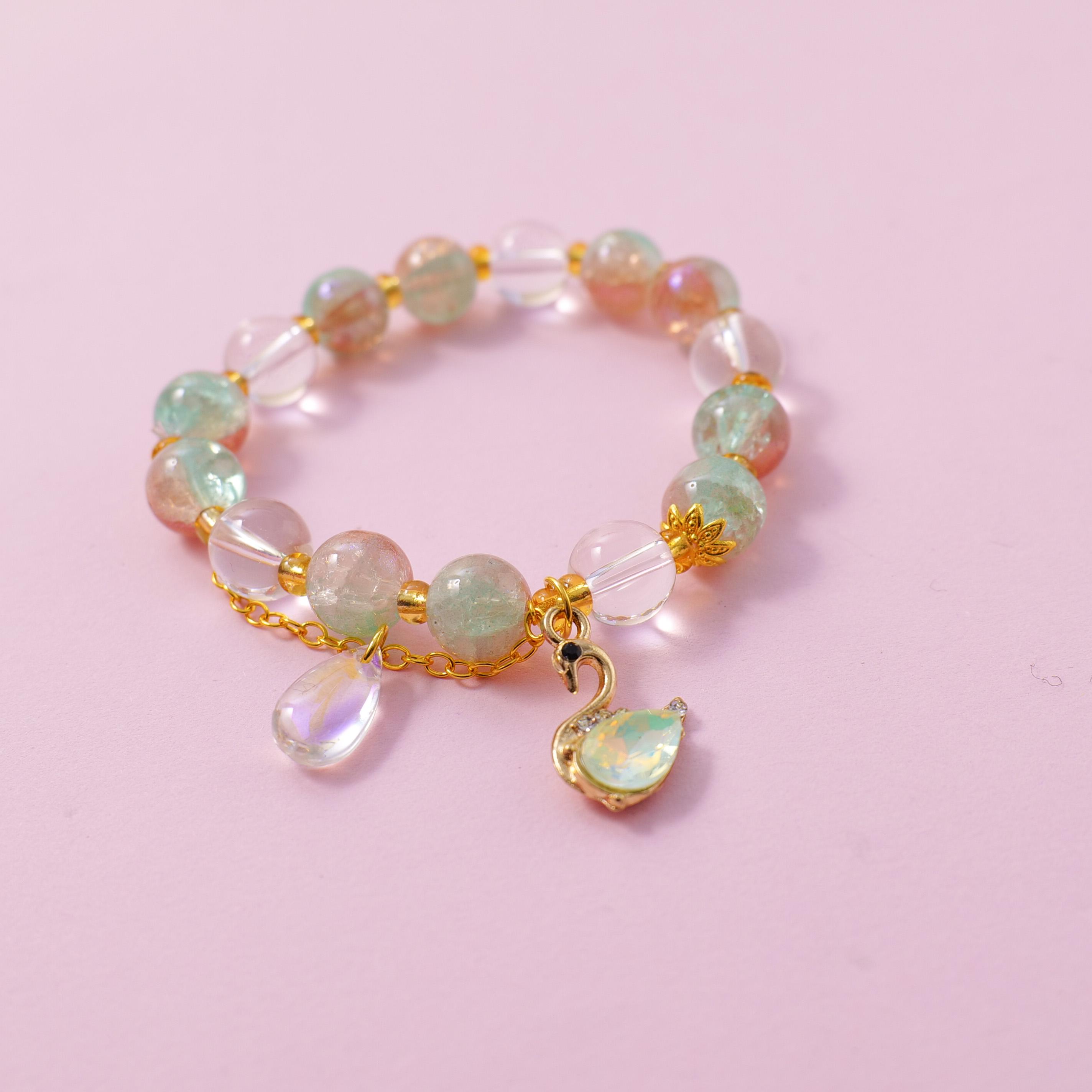 Luxe Crystal Clear Bracelet - 13