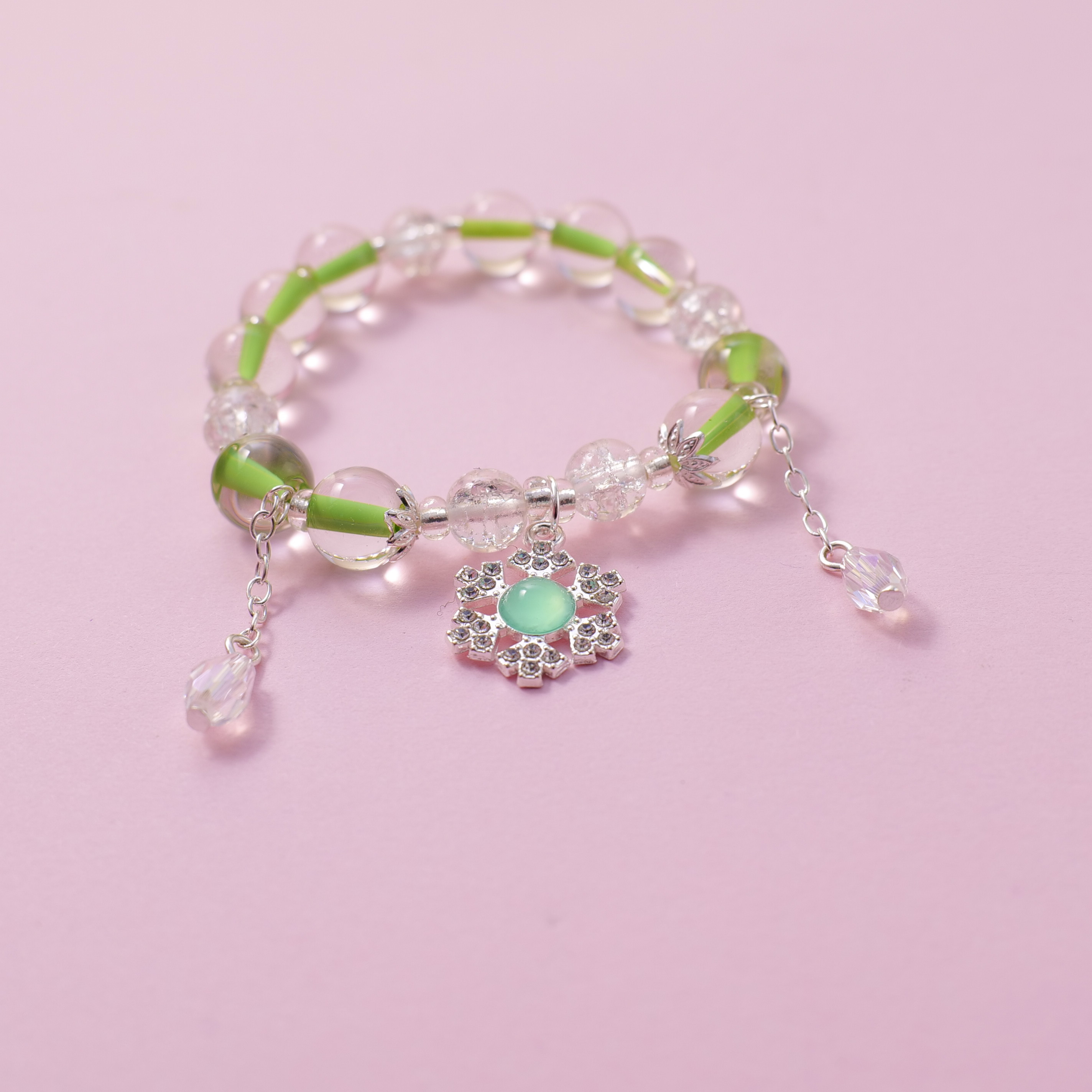 Luxe Crystal Clear Bracelet - 17
