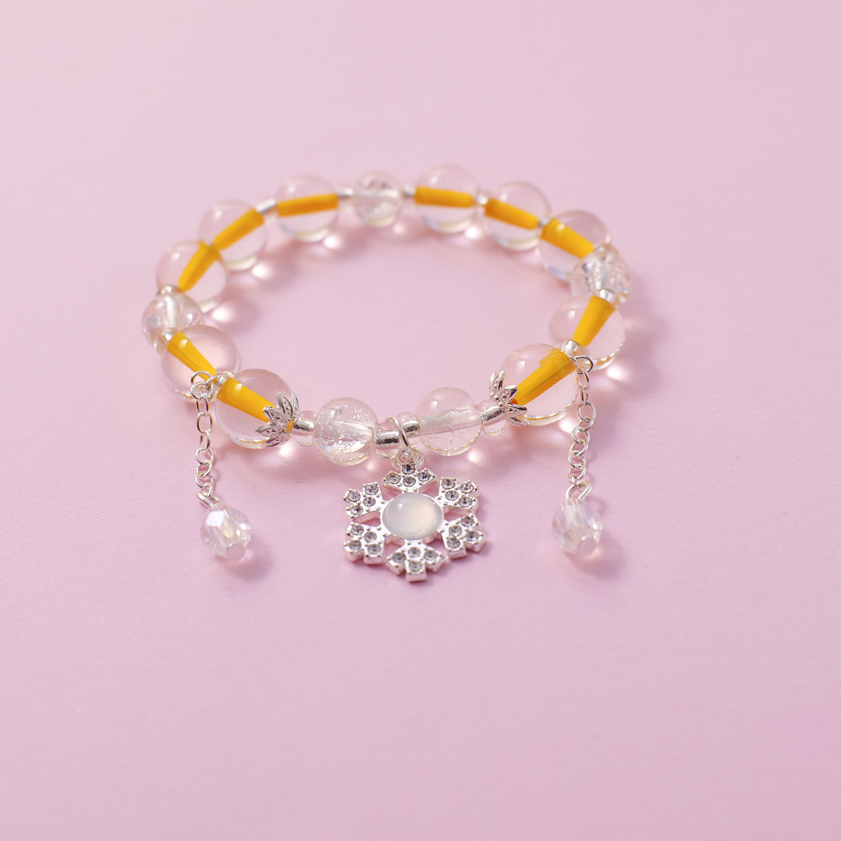 Luxe Crystal Clear Bracelet - 26