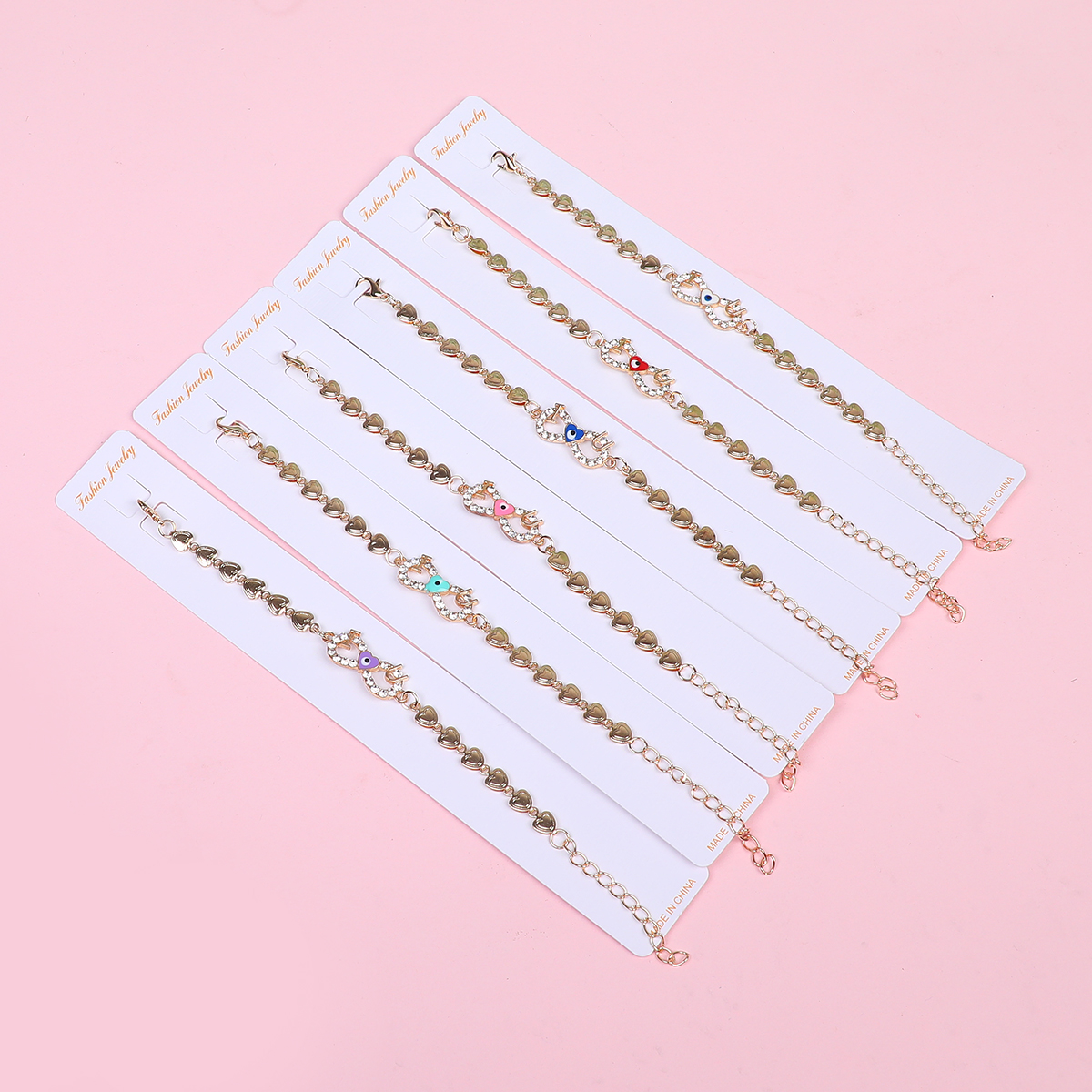 Random Mixed Style Golden Moderate Luxury Fashion Bracelet-2