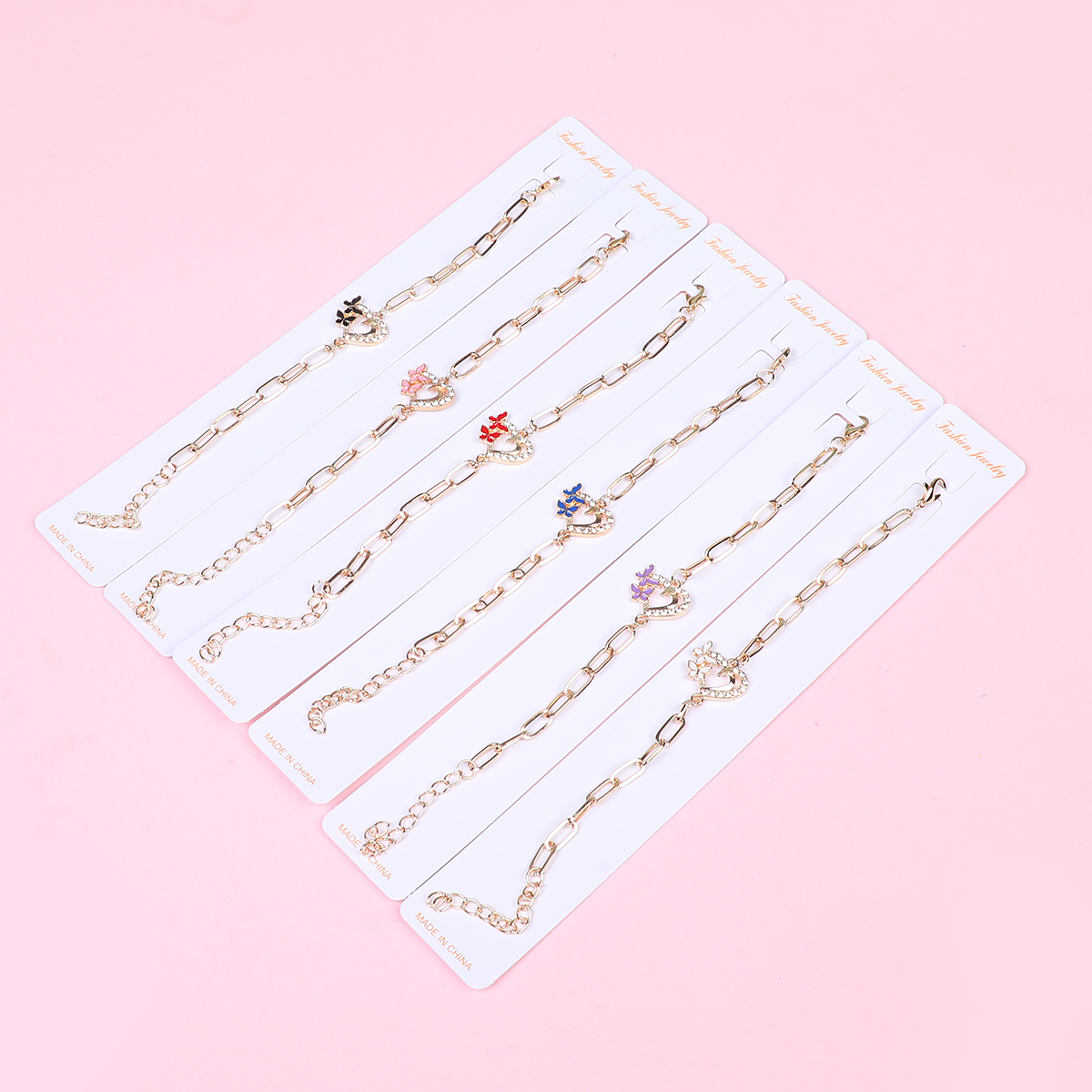Random Mixed Style Golden Moderate Luxury Fashion Bracelet-5