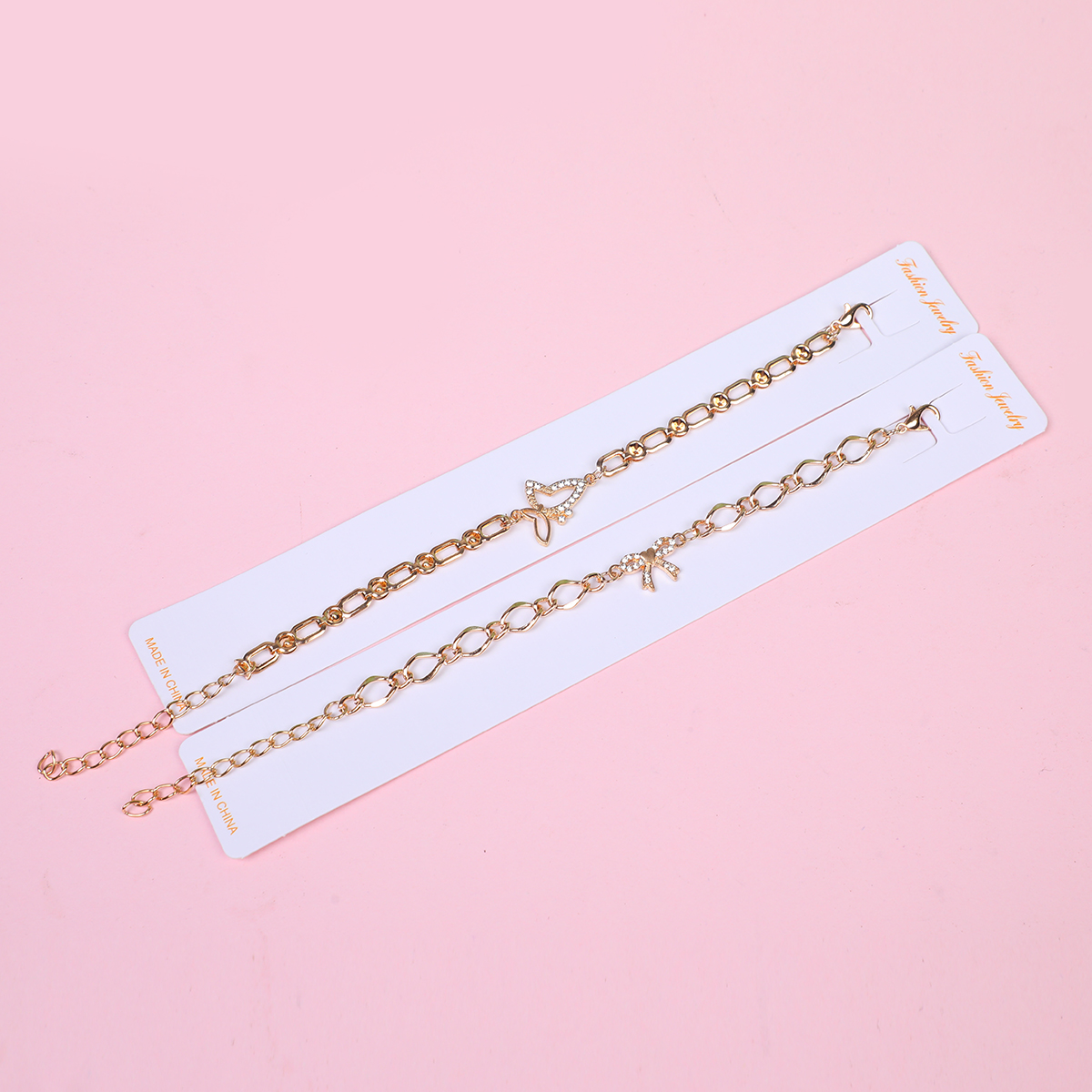 Random Mixed Style Golden Moderate Luxury Fashion Bracelet-7