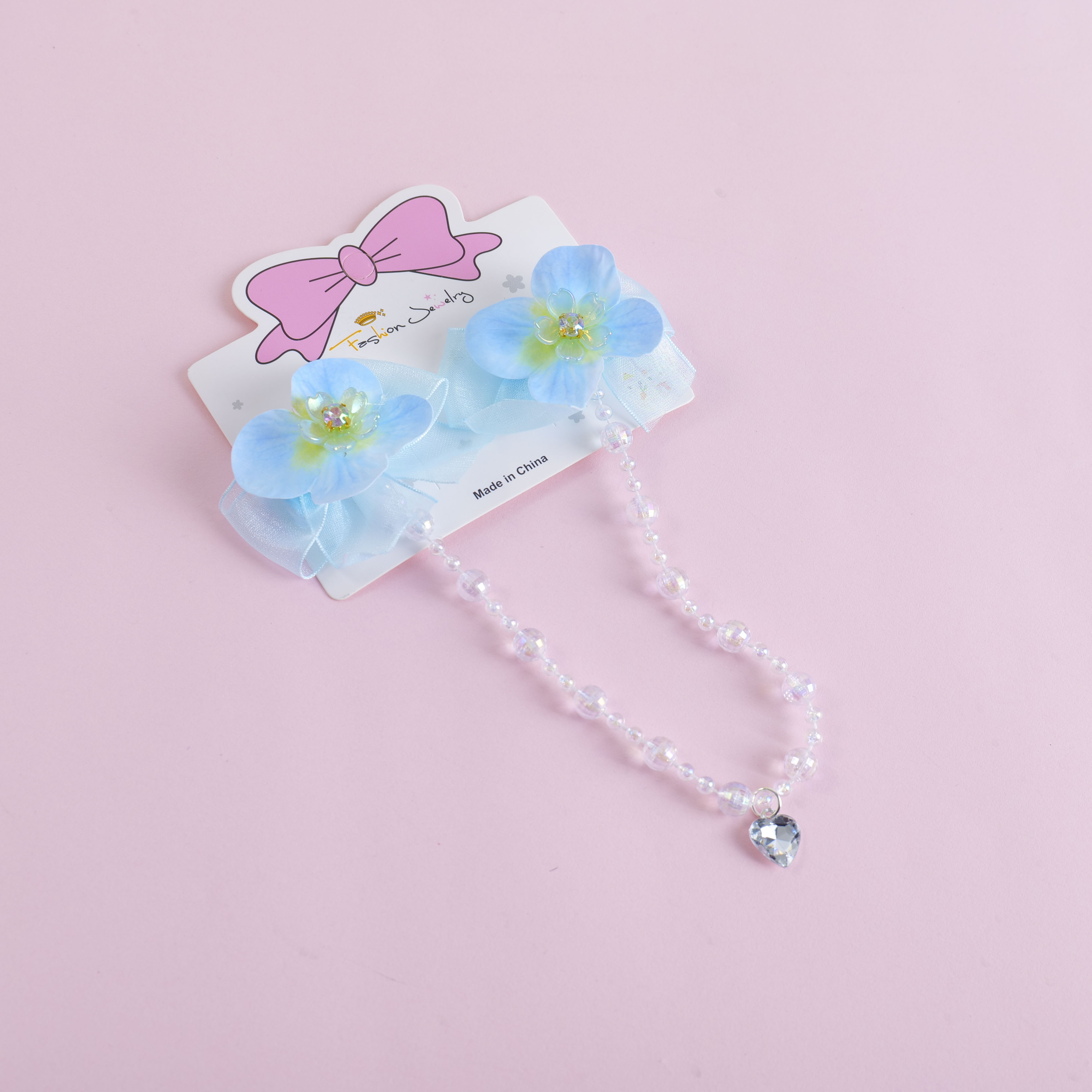 Pink Petal Forehead Chain