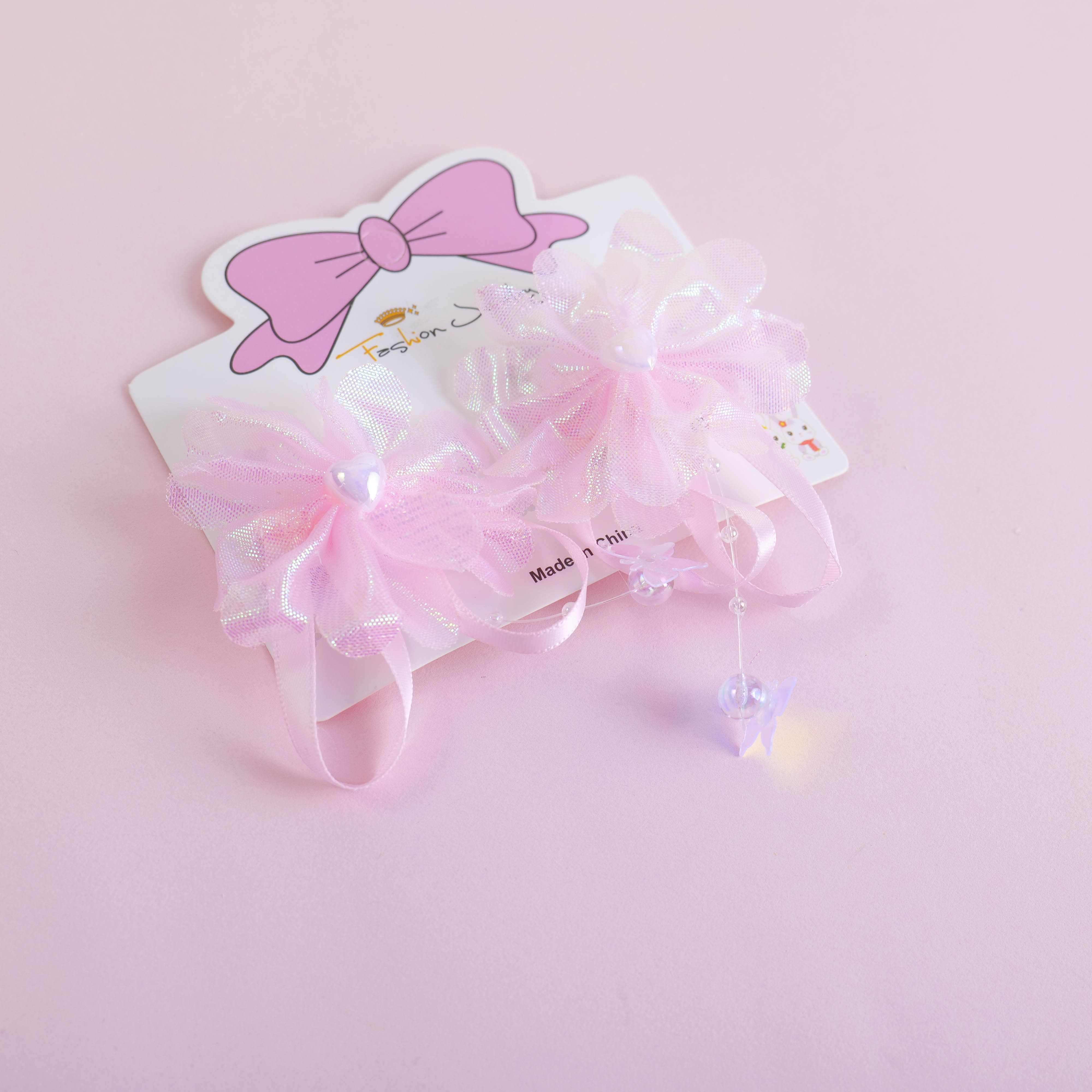 Short Heart Hair Clip