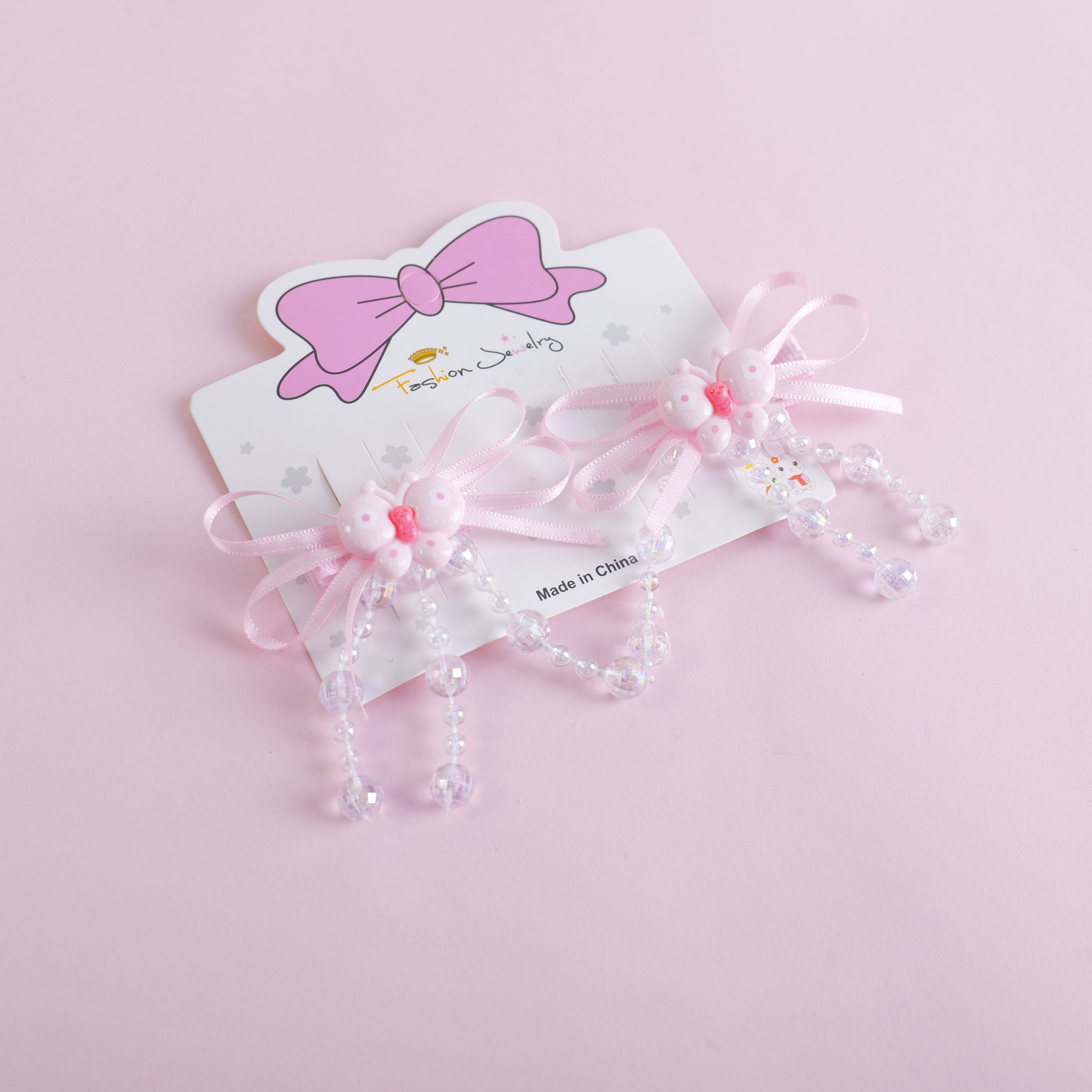 Short Butterfly Hair Clip