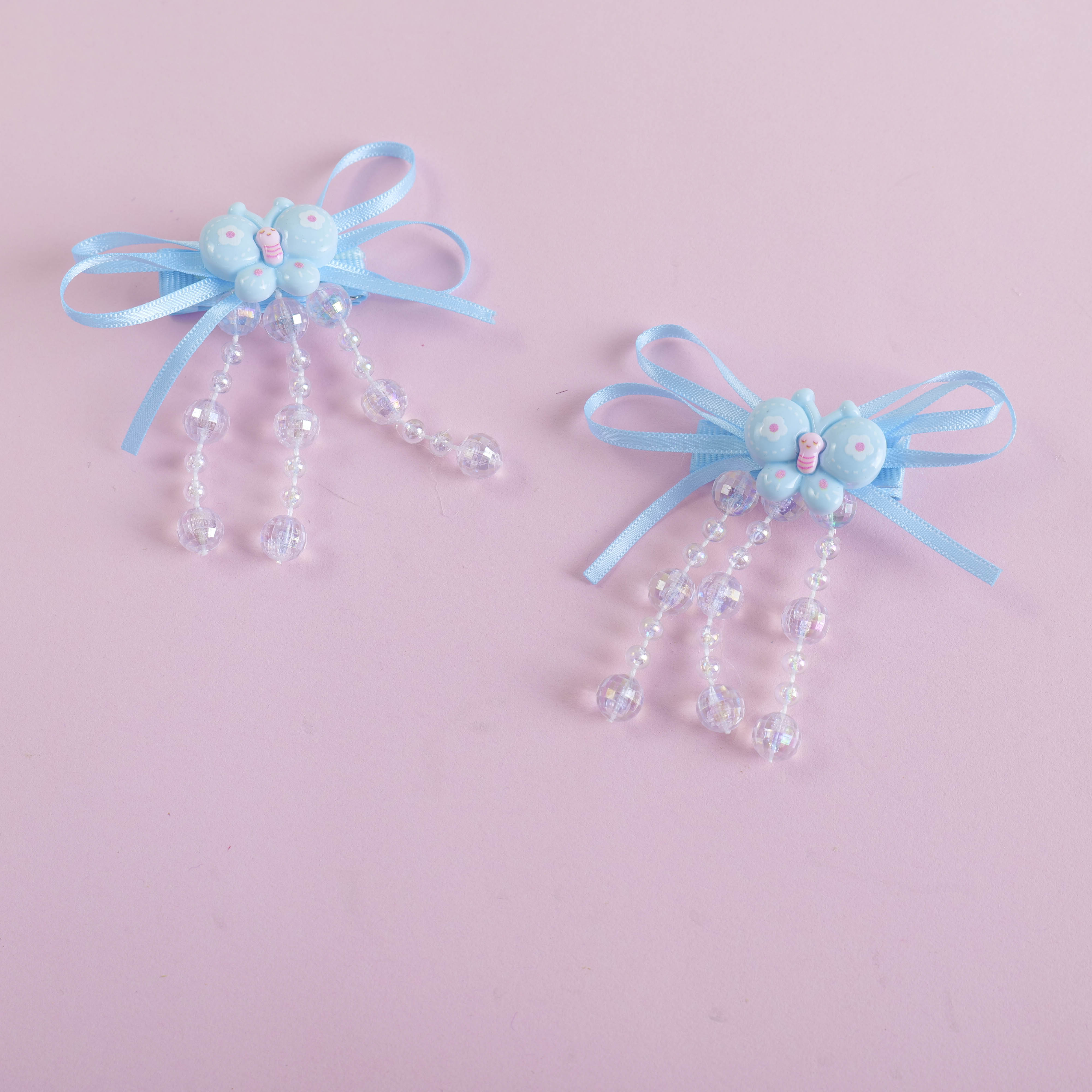 Short Butterfly Hair Clip